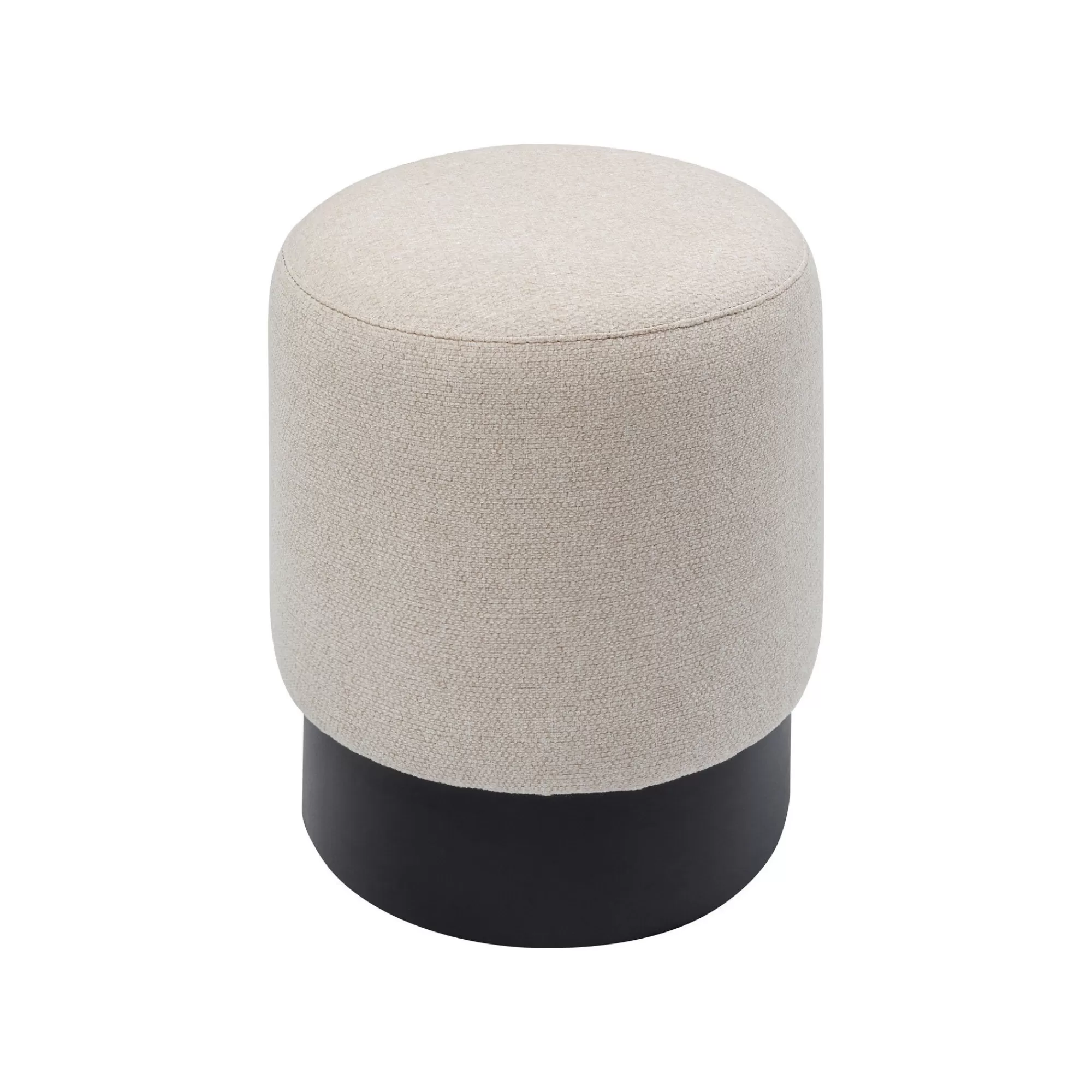 KARE Design Tabouret Cherry Crème Et Noir ^ Tabouret & Pouf