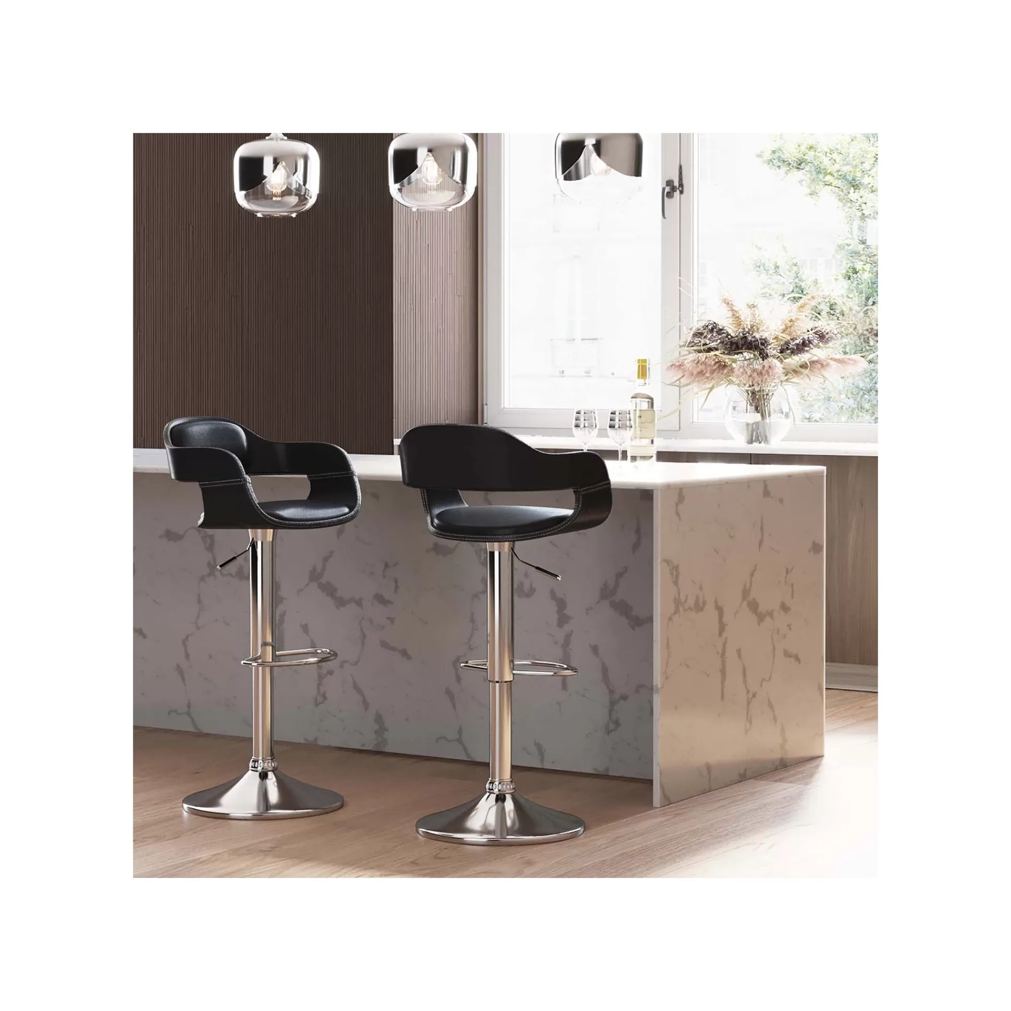 KARE Design Tabouret De Bar Costa Noir ^ Bar & Tabouret De Bar