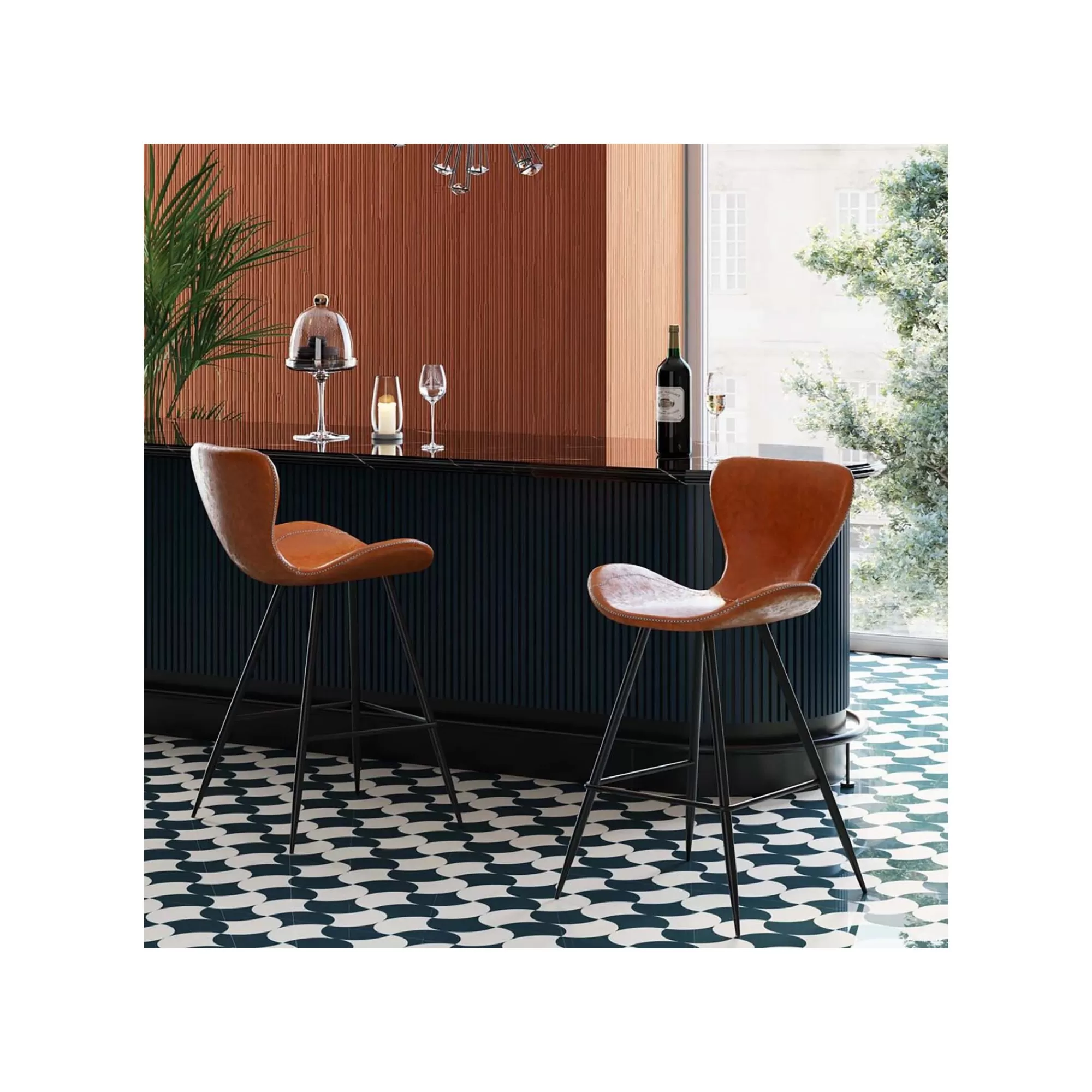 KARE Design Tabouret De Bar Rusty Marron ^ Bar & Tabouret De Bar