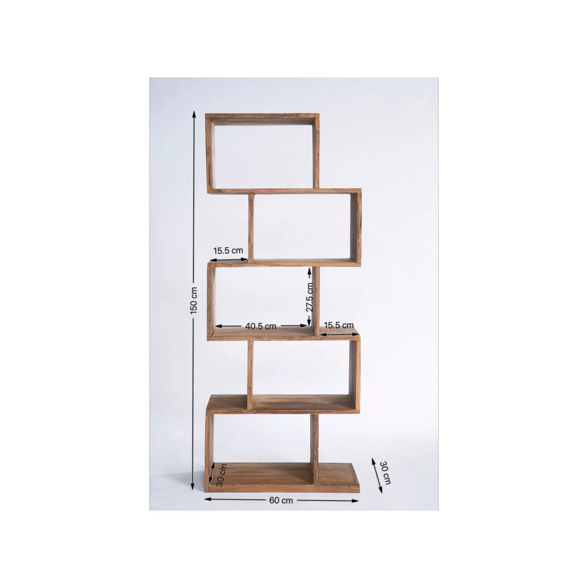 KARE Design Étagère Authentico Zig Zag 150x60cm ^ Étagère Et Bibliothèque