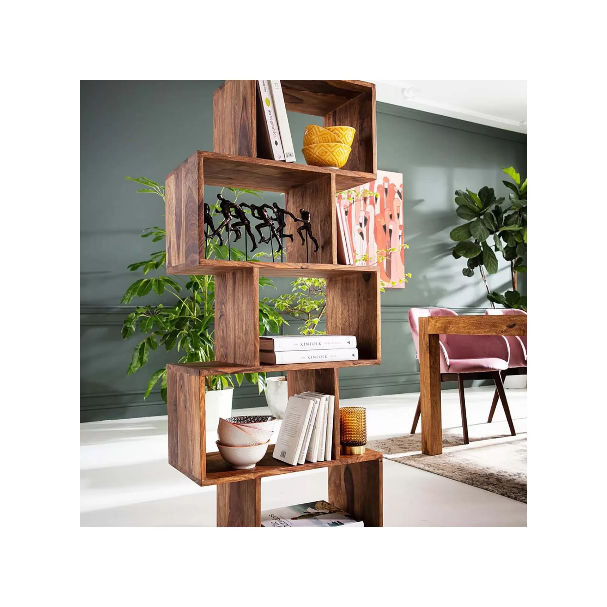 KARE Design Étagère Authentico Zig Zag 180x60cm ^ Étagère Et Bibliothèque
