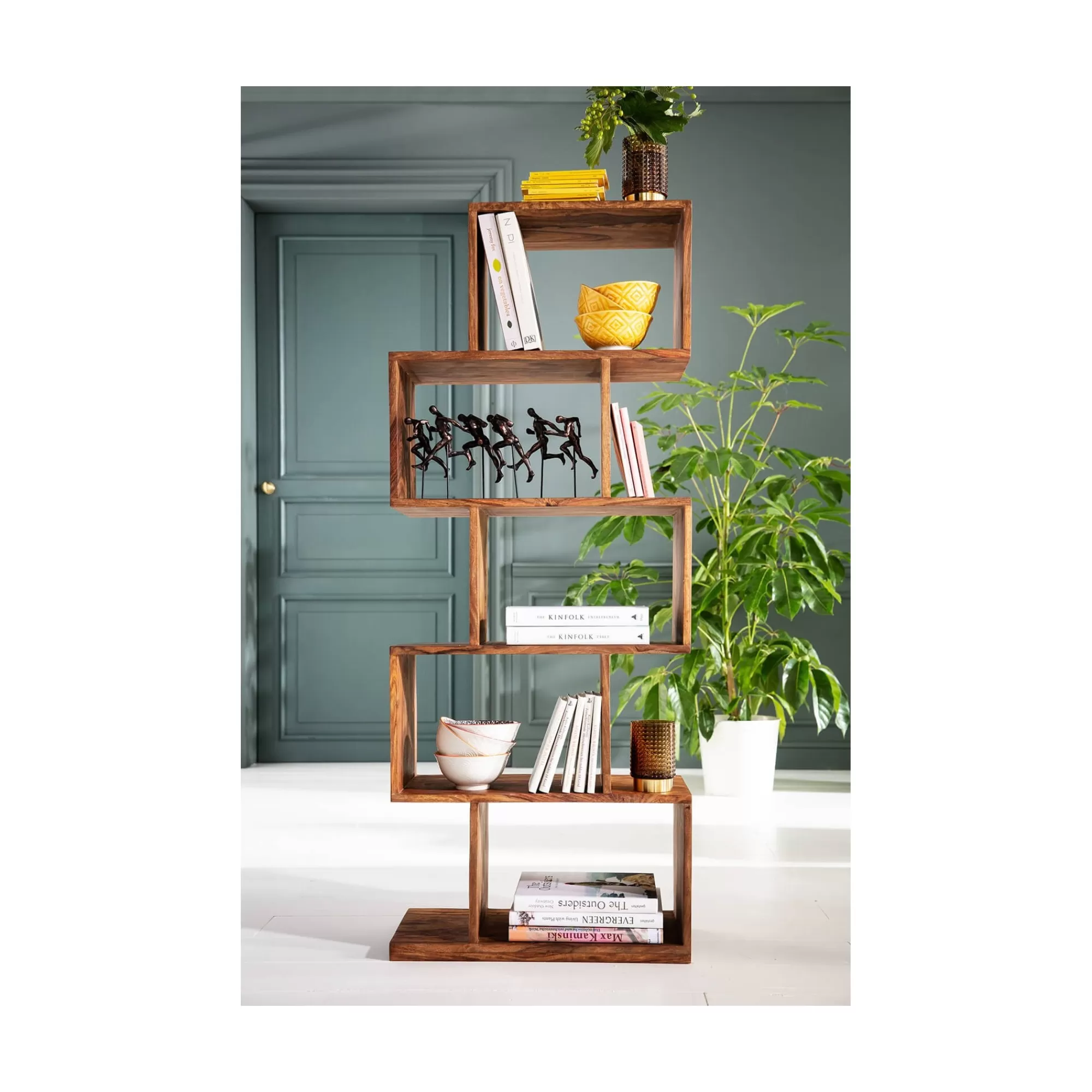 KARE Design Étagère Authentico Zig Zag 180x60cm ^ Étagère Et Bibliothèque