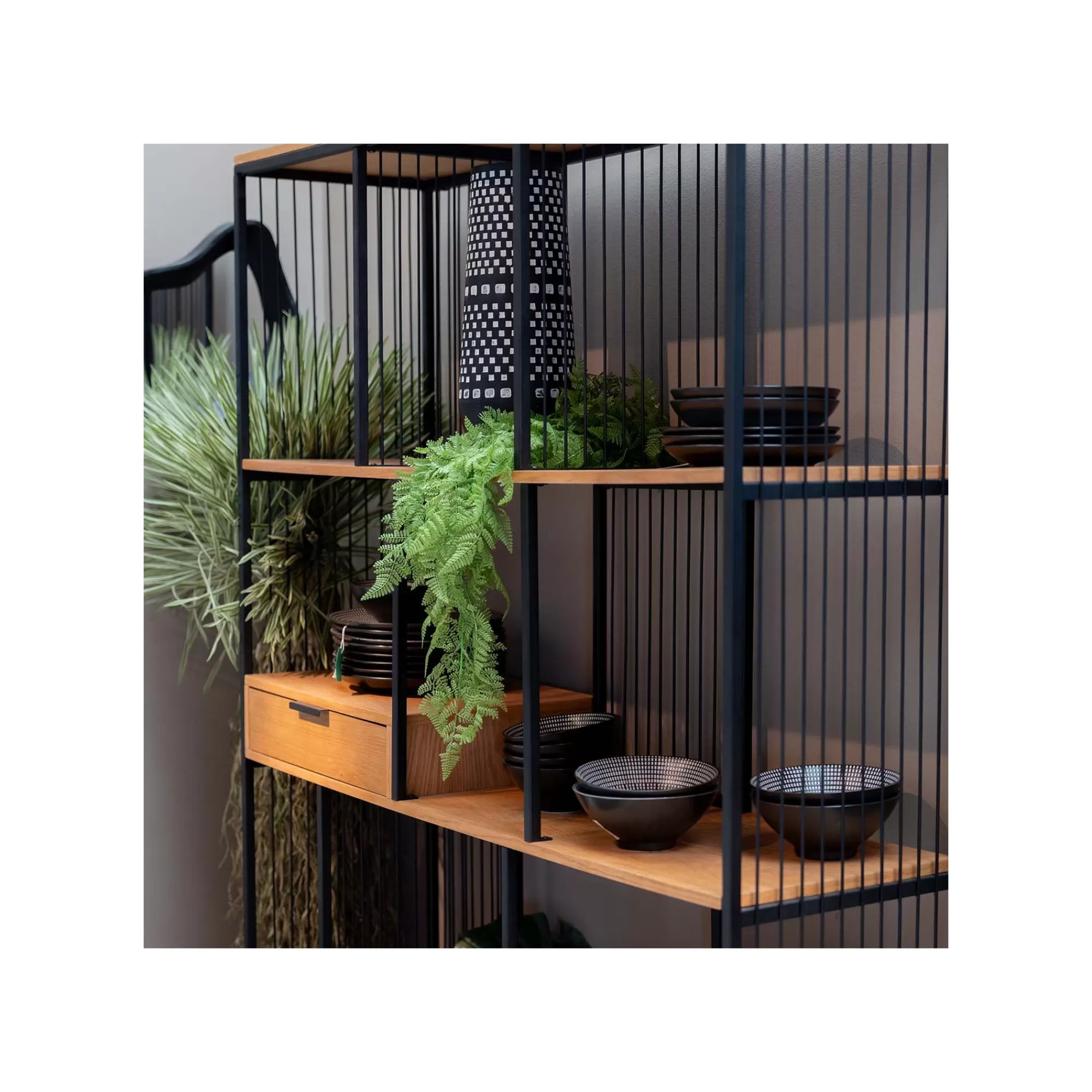 KARE Design Étagère Bologna Nature 200x125cm ^ Étagère Et Bibliothèque