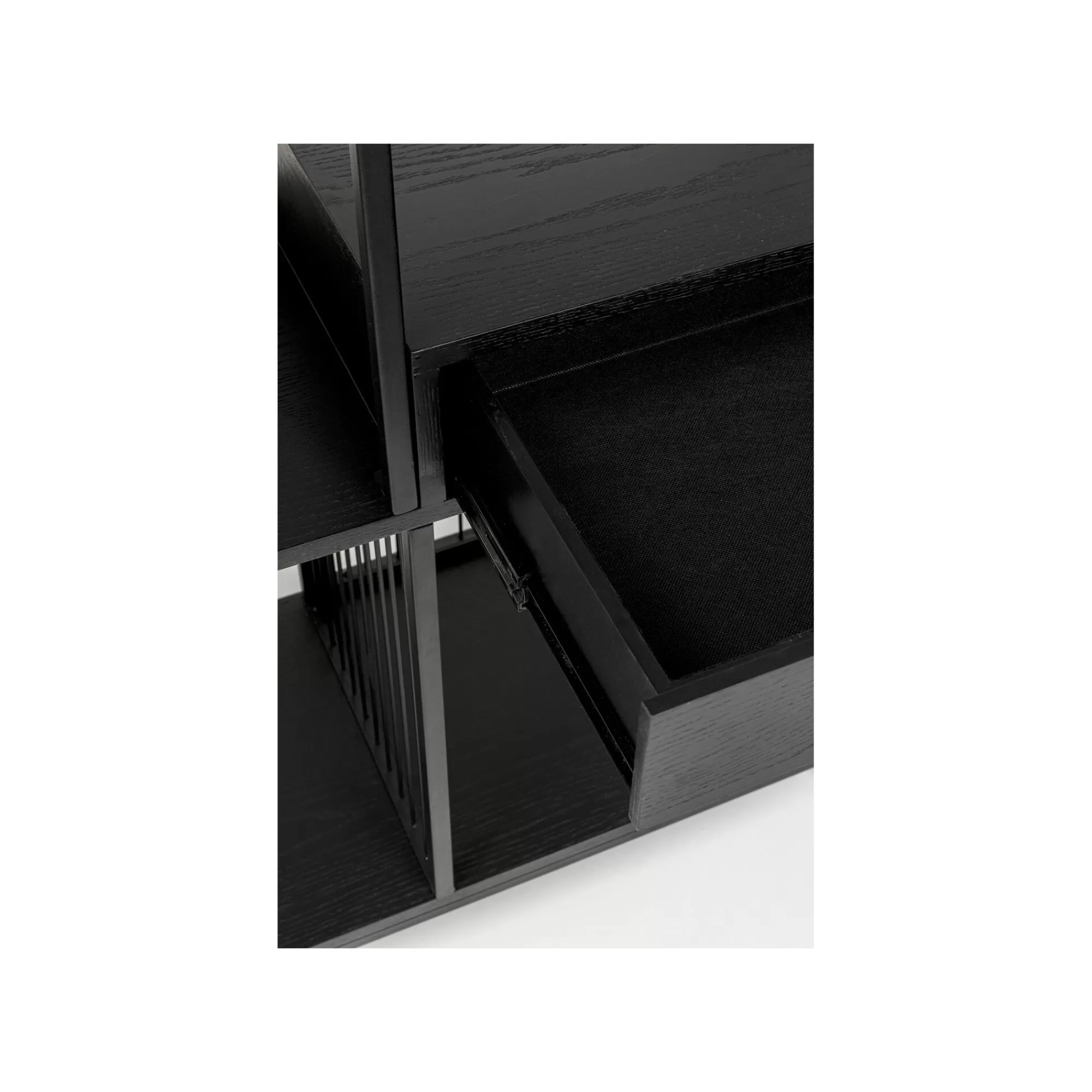KARE Design Étagère Bologna Noire 200x125cm ^ Étagère Et Bibliothèque