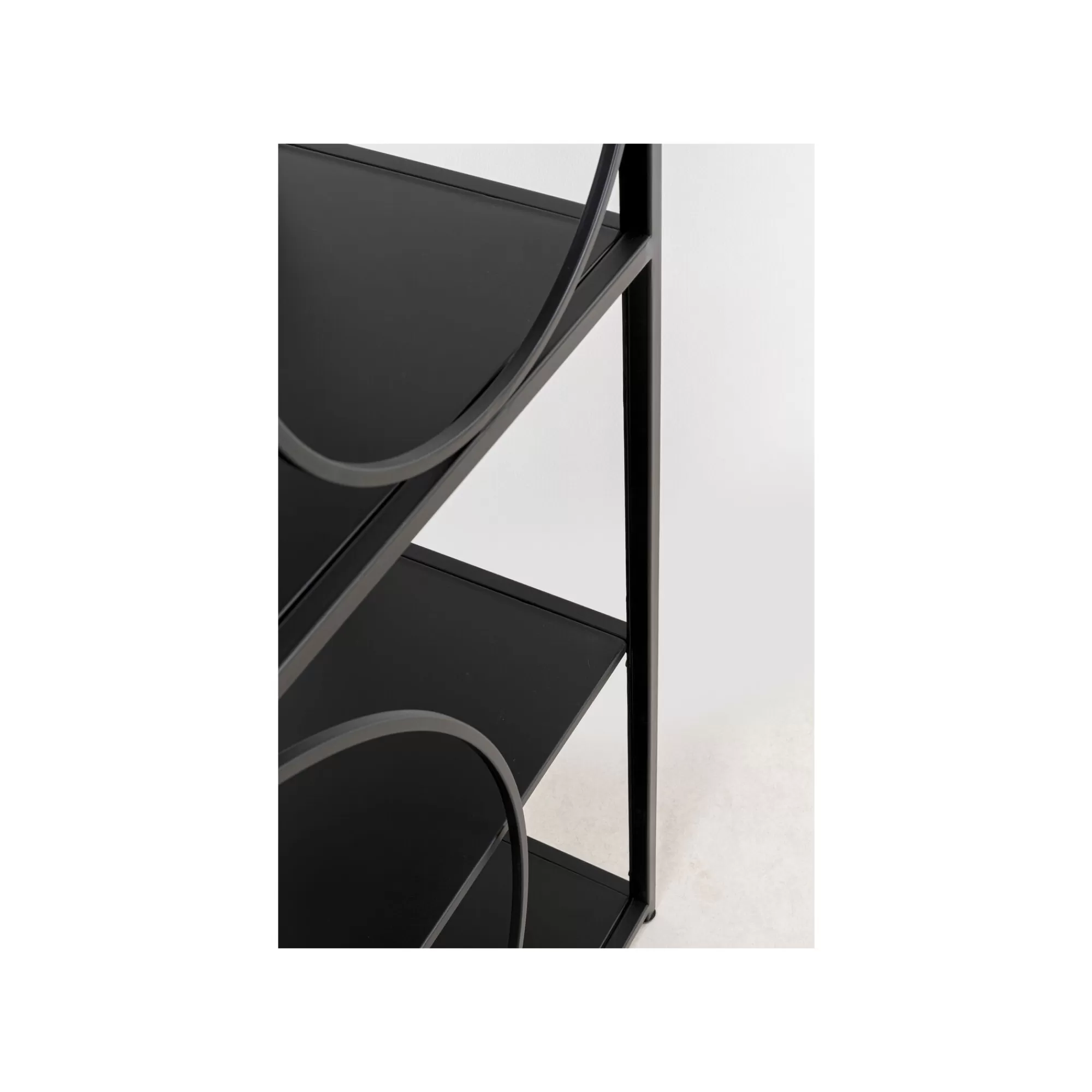 KARE Design Étagère Circle Noire 200x100cm ^ Étagère Et Bibliothèque