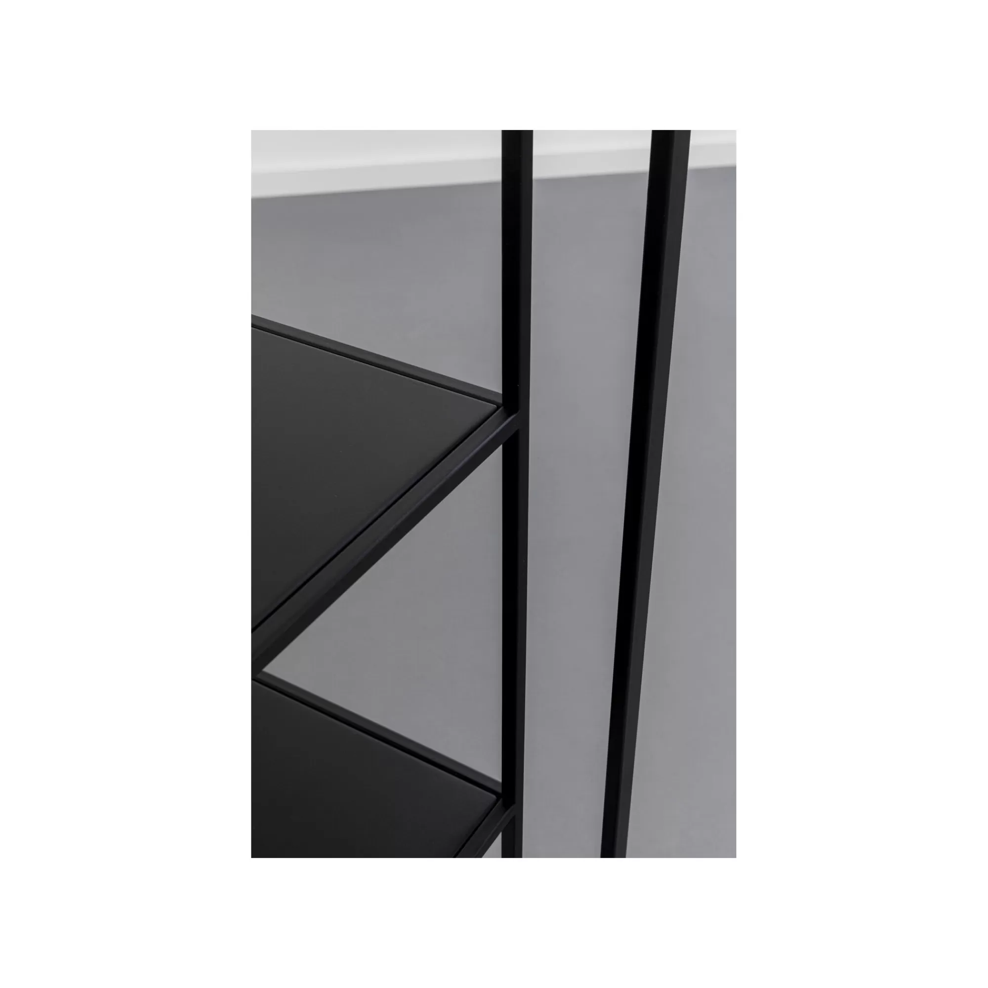 KARE Design Étagère Corinne 200x90cm Noire ^ Étagère Et Bibliothèque