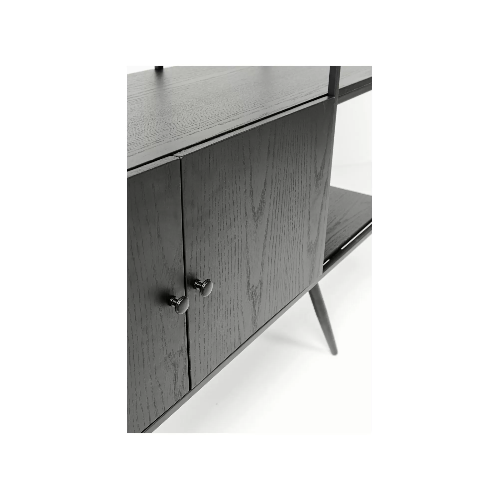 KARE Design Étagère Cosy Sixties 183x180cm Noire ^ Étagère Et Bibliothèque