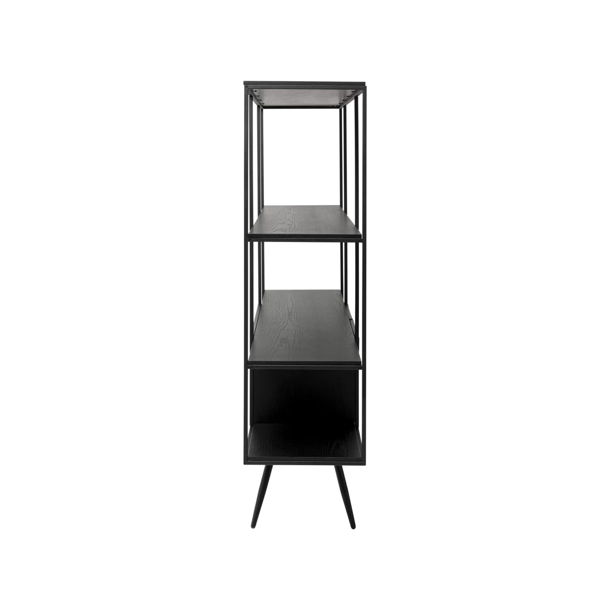 KARE Design Étagère Cosy Sixties 183x180cm Noire ^ Étagère Et Bibliothèque