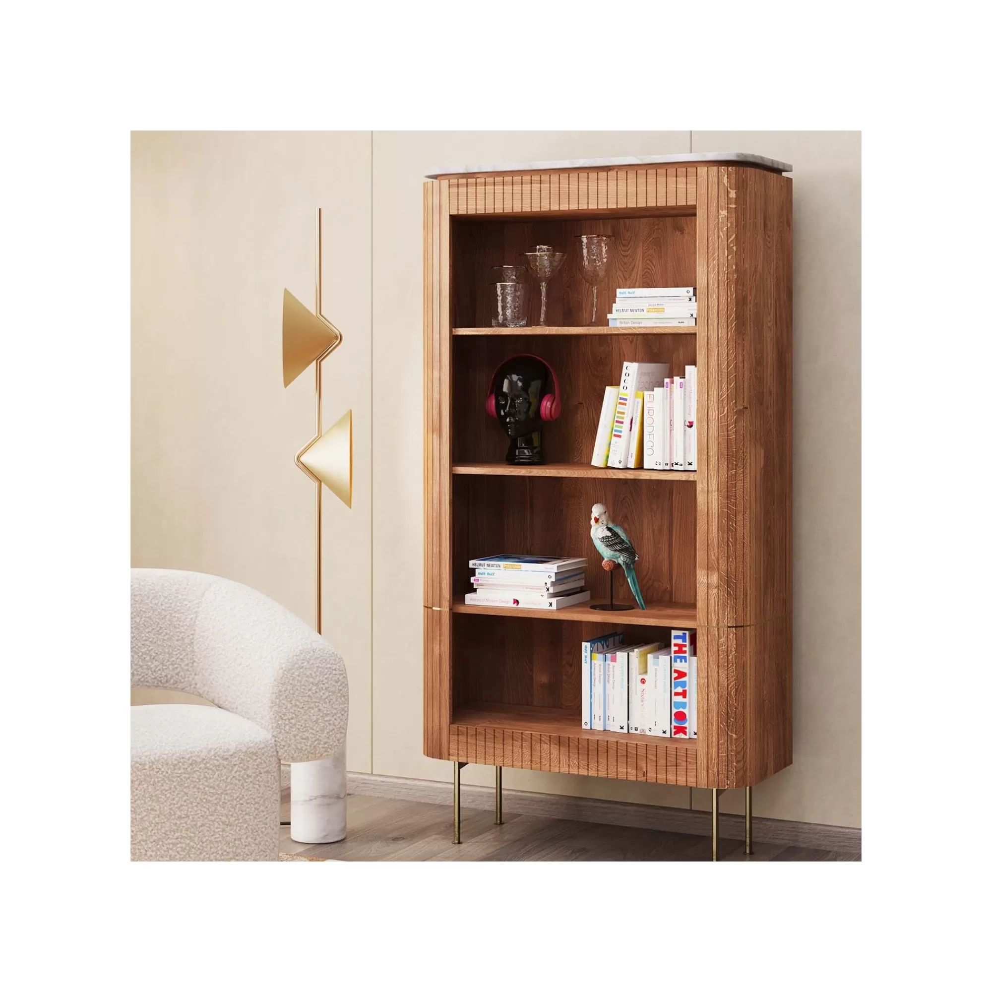 KARE Design Étagère Grace 190x100cm ^ Étagère Et Bibliothèque