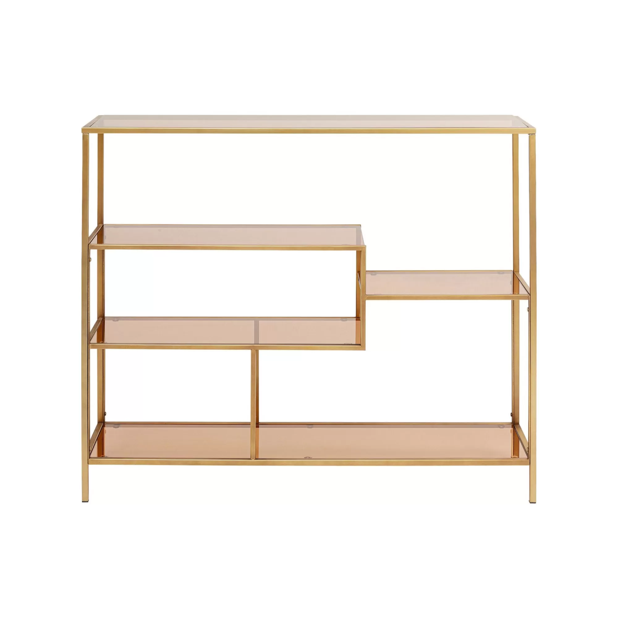 KARE Design Étagère Loft 100x115cm Dorée ^ Étagère Et Bibliothèque