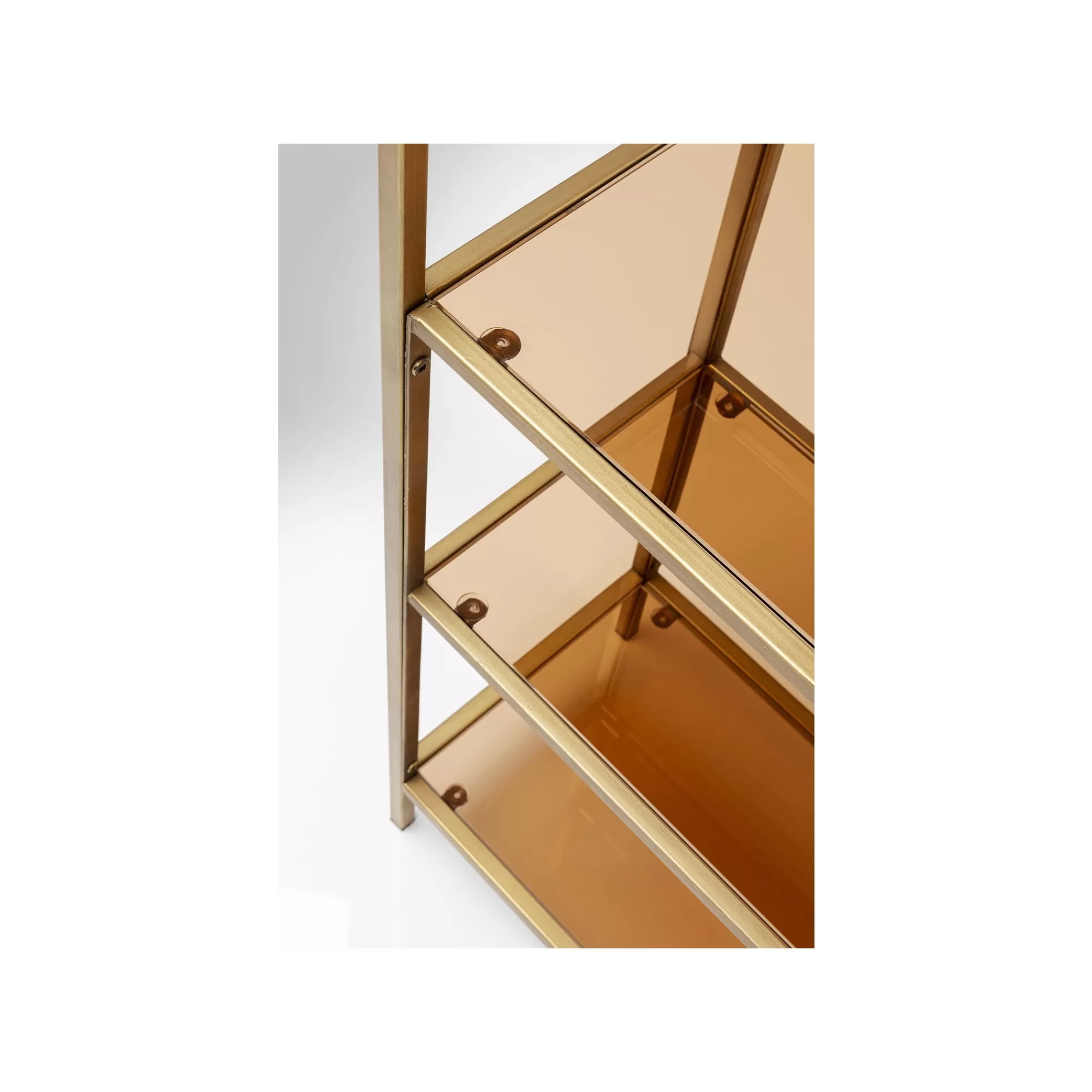 KARE Design Étagère Loft 100x115cm Dorée ^ Étagère Et Bibliothèque