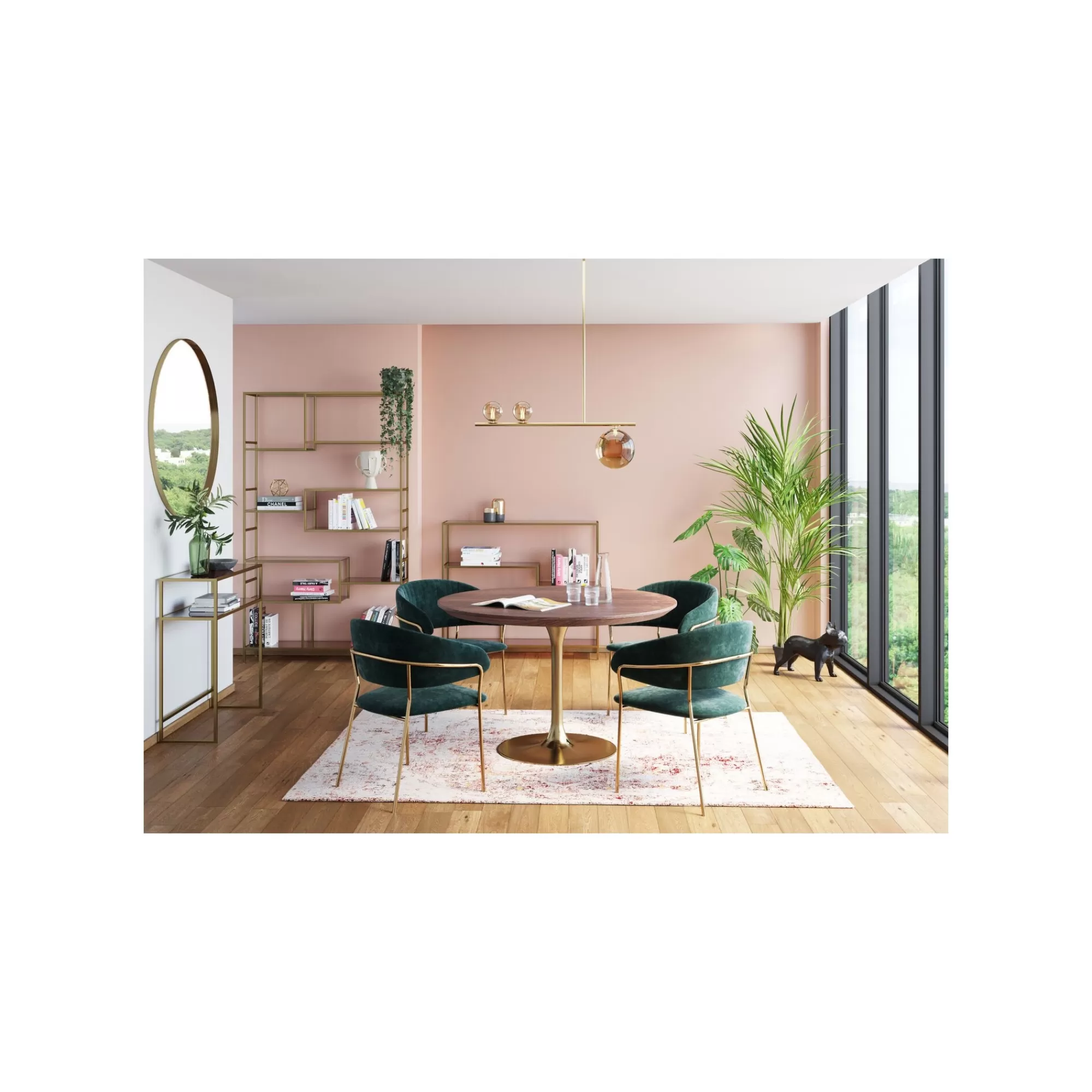 KARE Design Étagère Loft 100x115cm Dorée ^ Étagère Et Bibliothèque