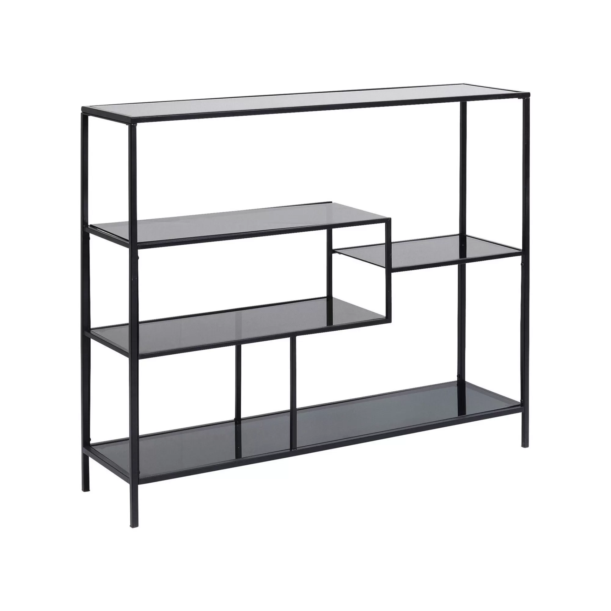 KARE Design Étagère Loft 100x115cm Noire ^ Étagère Et Bibliothèque