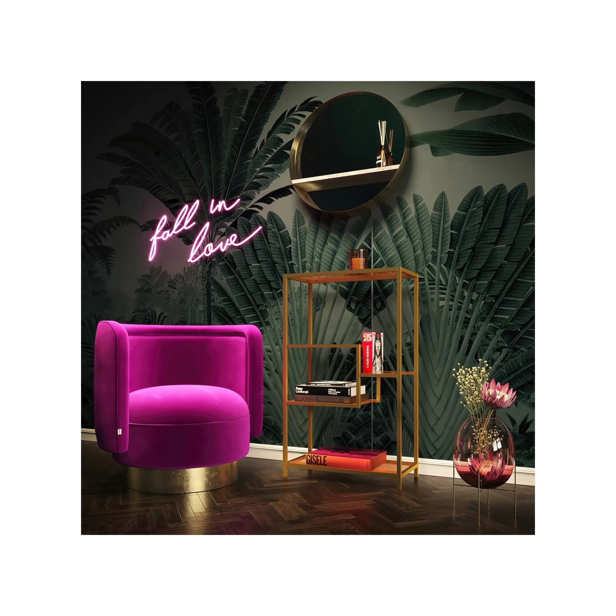 KARE Design Étagère Loft 100x60cm Dorée ^ Étagère Et Bibliothèque