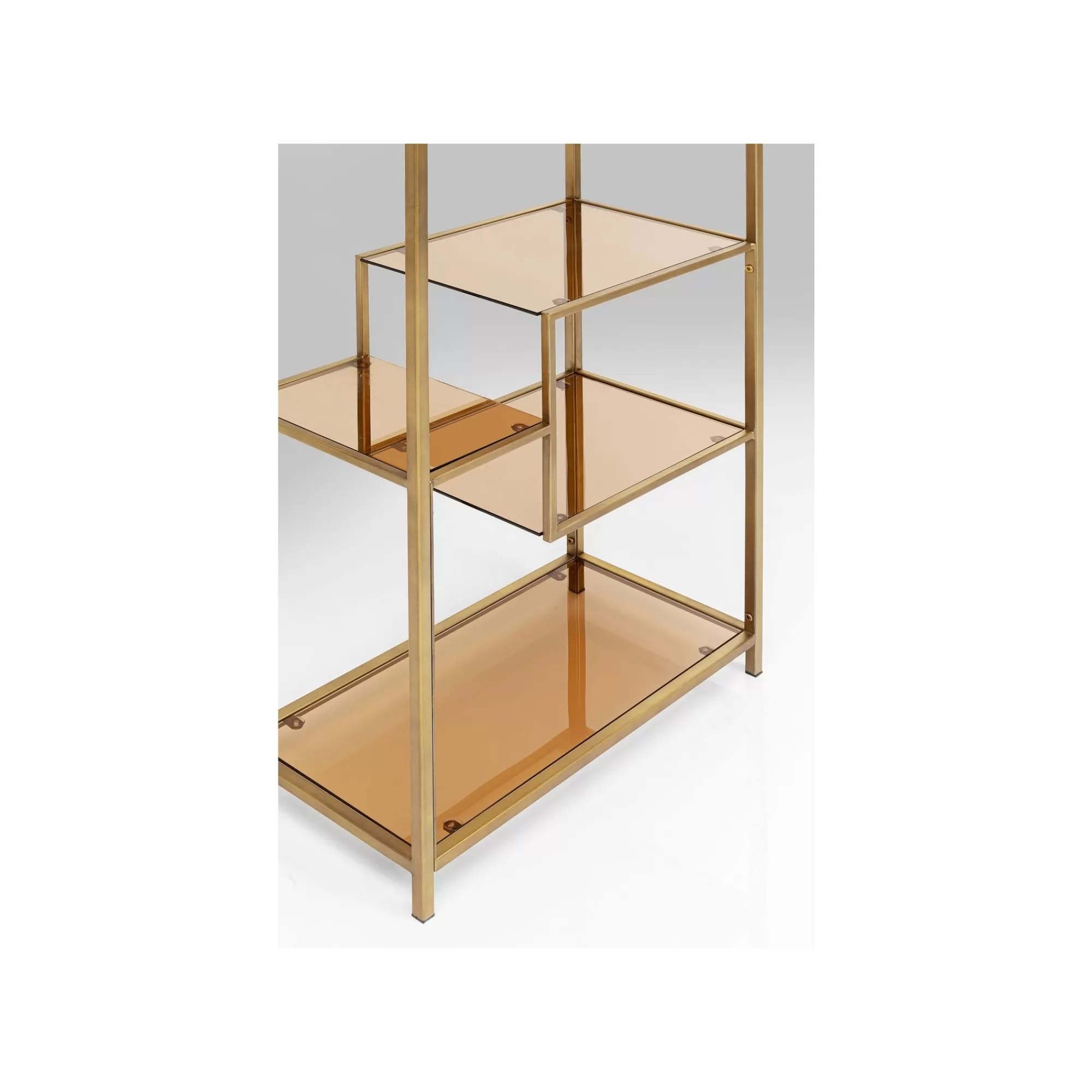 KARE Design Étagère Loft 100x60cm Dorée ^ Étagère Et Bibliothèque