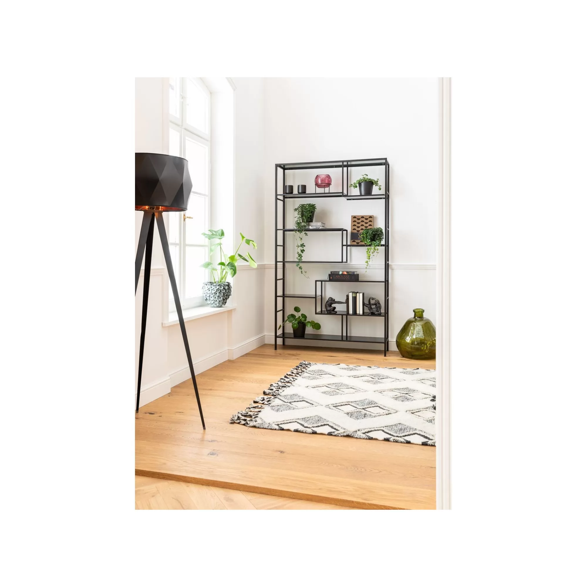 KARE Design Étagère Loft 195x115cm Noire ^ Étagère Et Bibliothèque