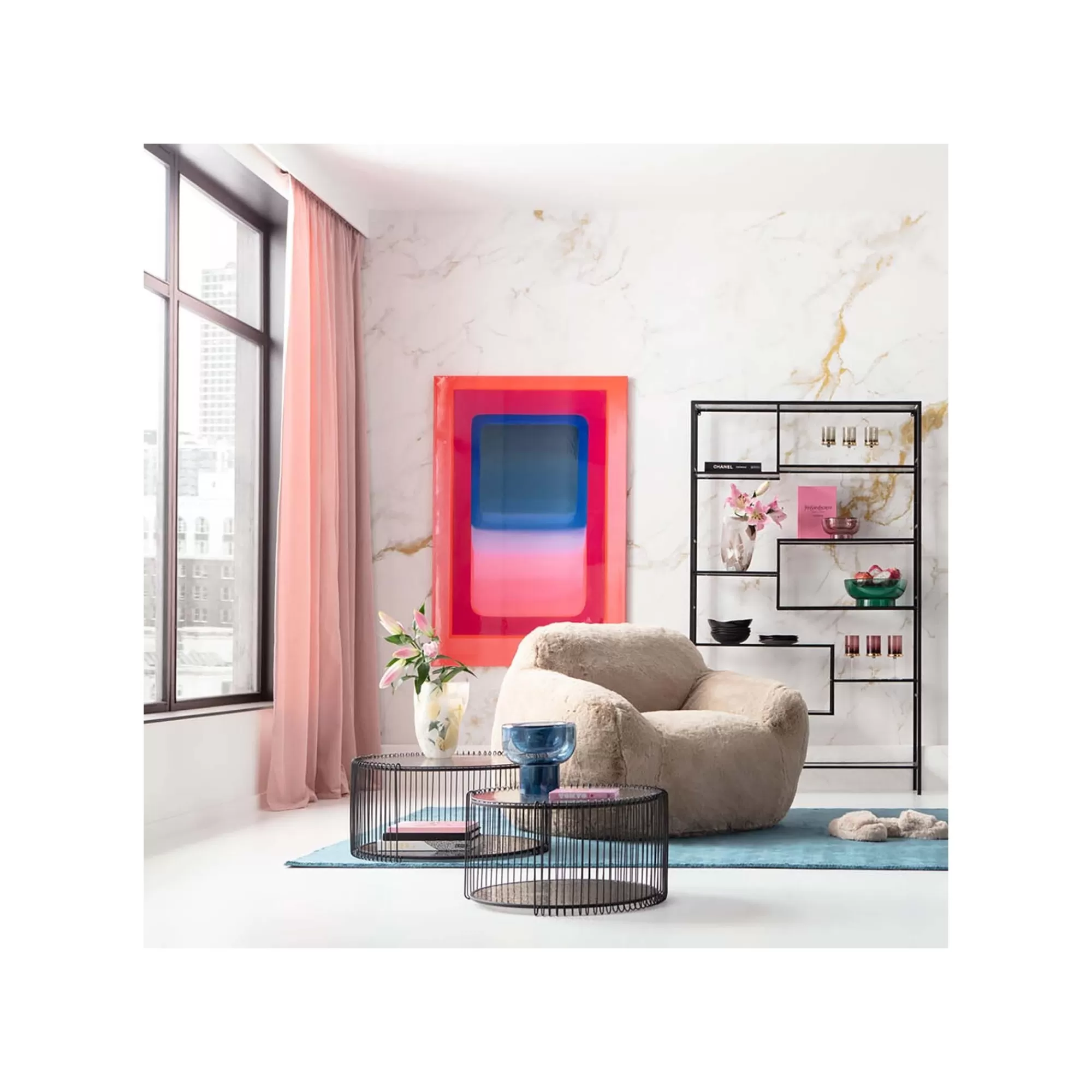 KARE Design Étagère Loft Bubble Noire 195x115cm ^ Étagère Et Bibliothèque