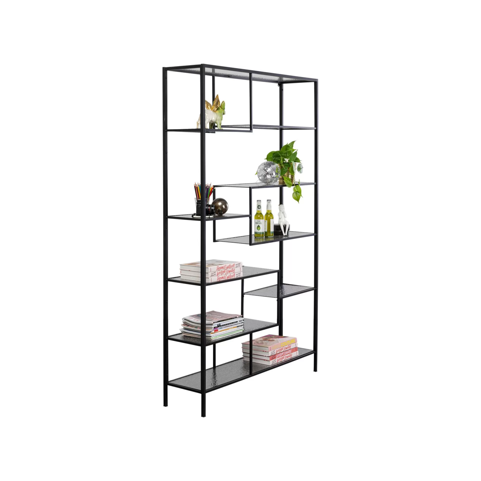 KARE Design Étagère Loft Bubble Noire 195x115cm ^ Étagère Et Bibliothèque