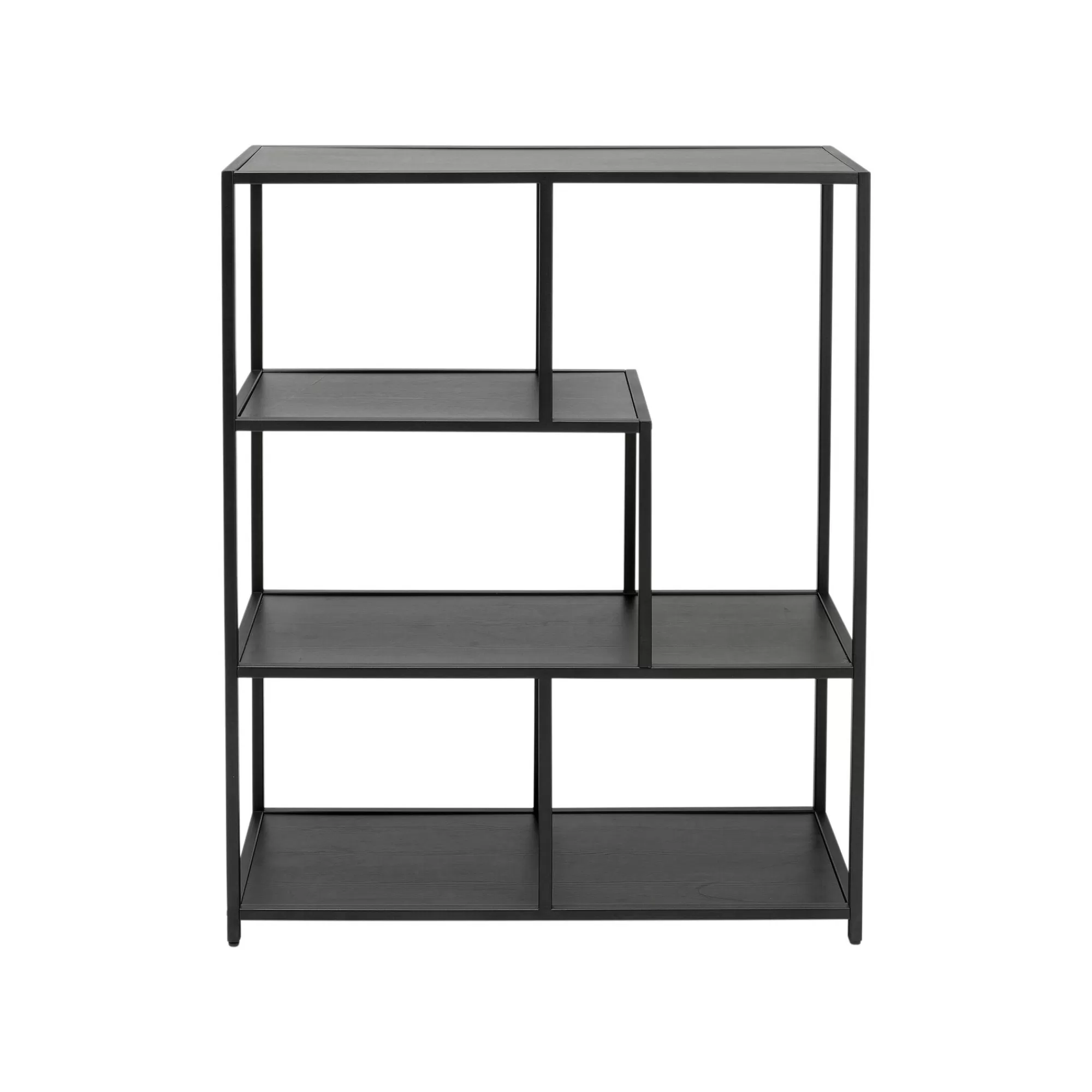 KARE Design Étagère Loftie Noire 100x77cm ^ Étagère Et Bibliothèque