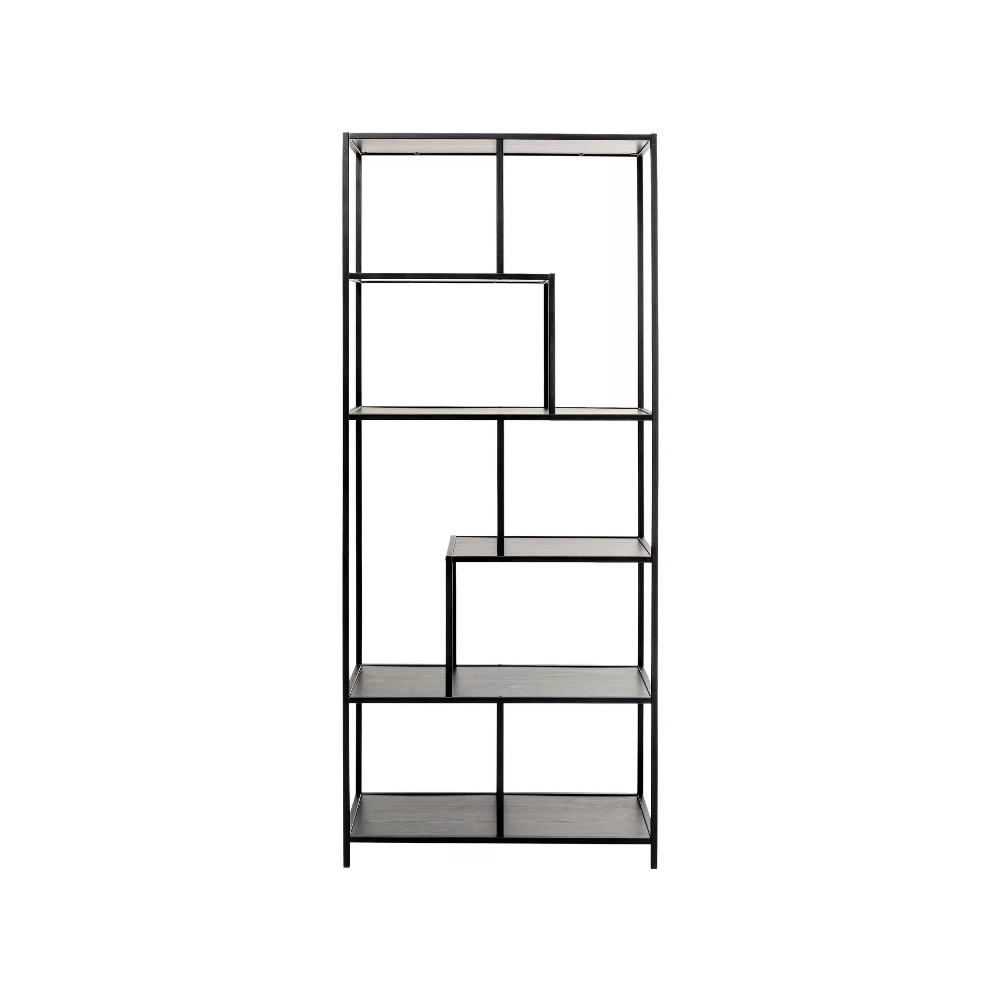 KARE Design Étagère Loftie Noire 185x77cm ^ Étagère Et Bibliothèque