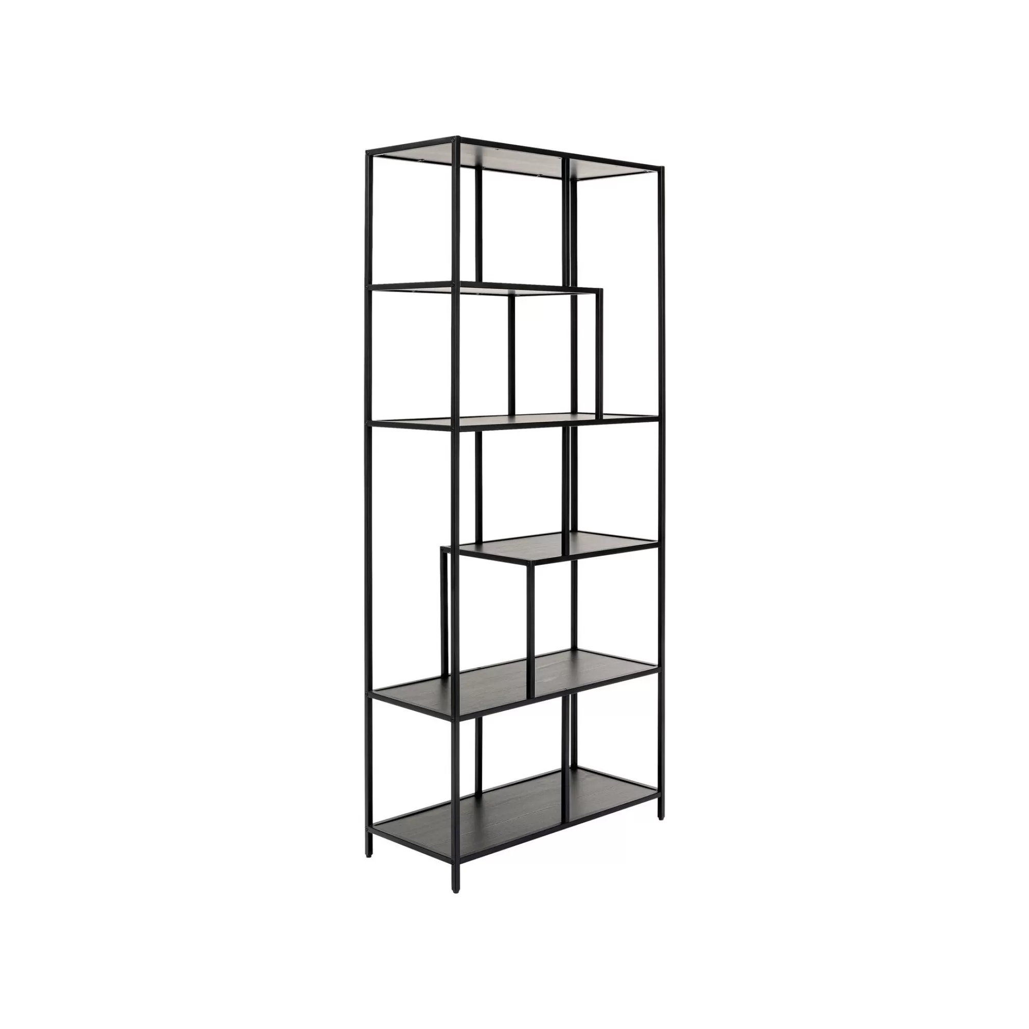 KARE Design Étagère Loftie Noire 185x77cm ^ Étagère Et Bibliothèque