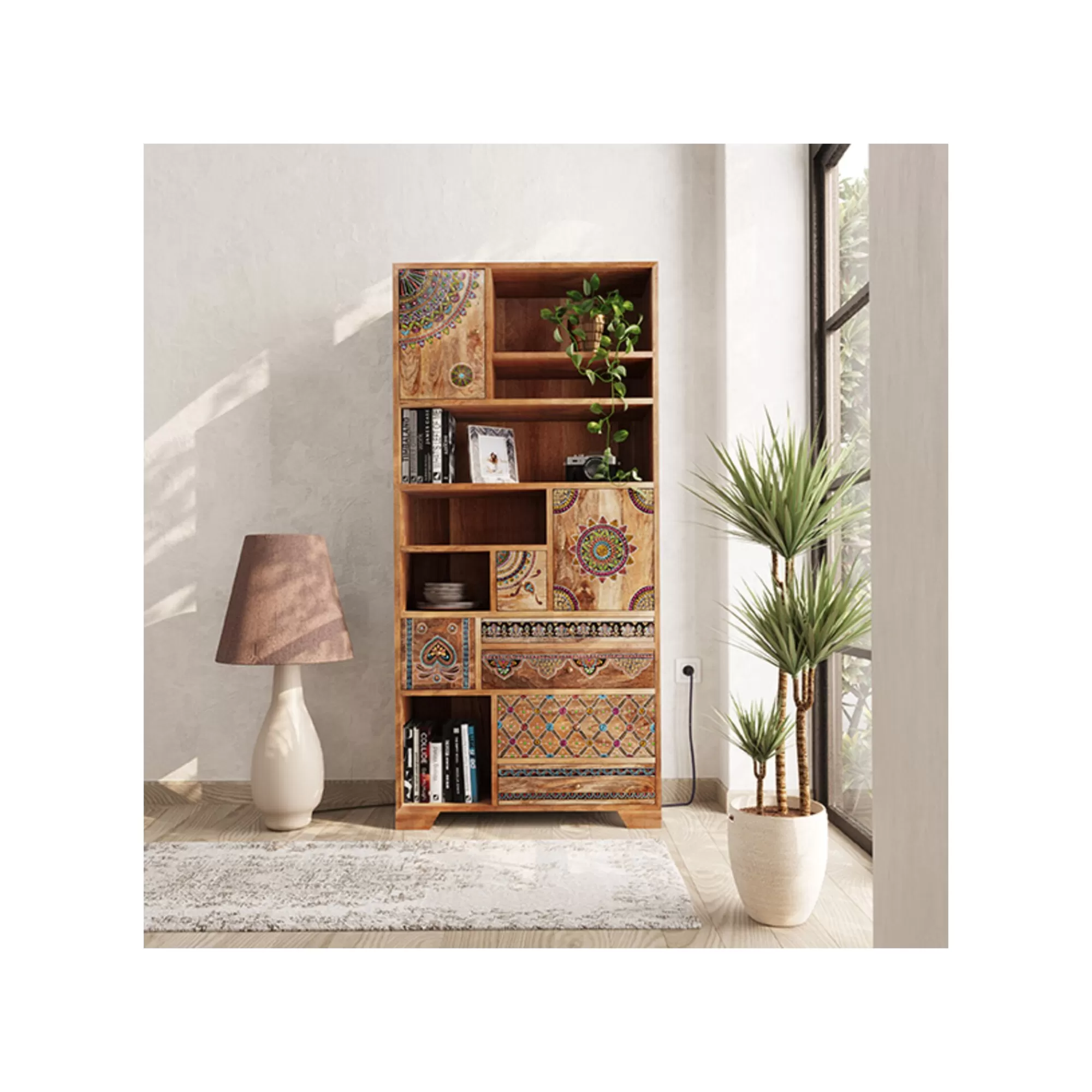 KARE Design Étagère Menorca 193x90cm ^ Étagère Et Bibliothèque
