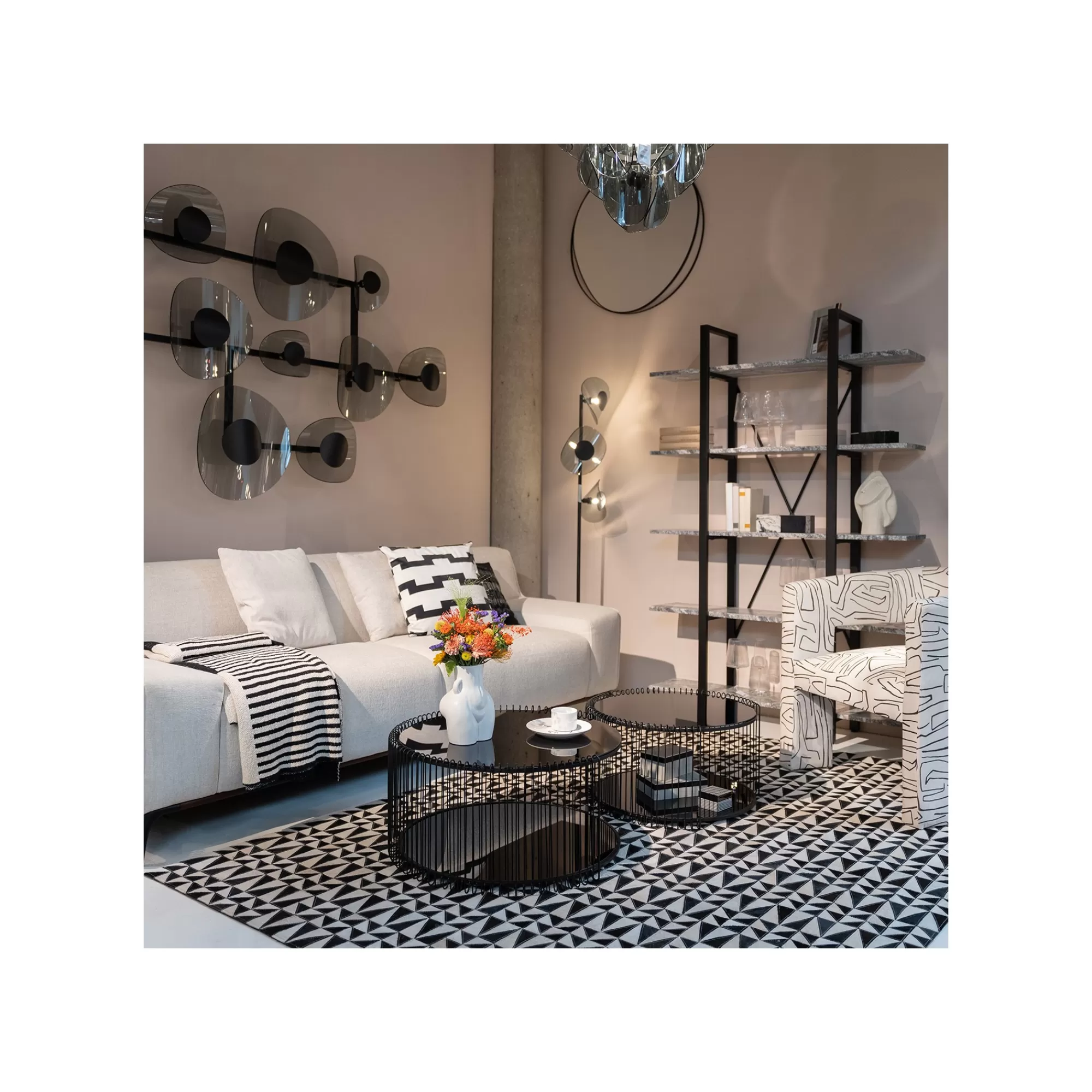 KARE Design Étagère Okinawa 180x120cm ^ Étagère Et Bibliothèque