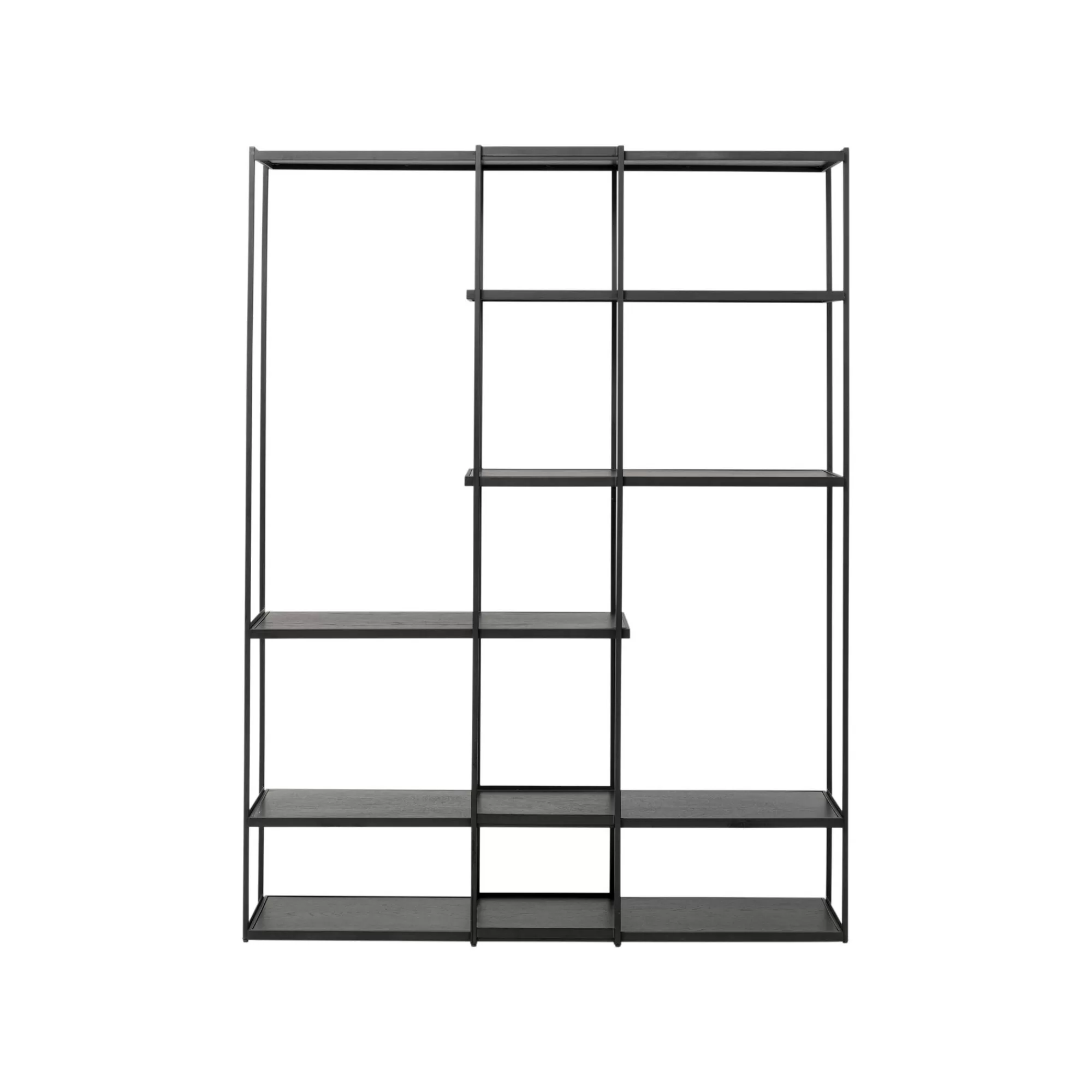 KARE Design Étagère Oslo 200x150cm Noire ^ Étagère Et Bibliothèque