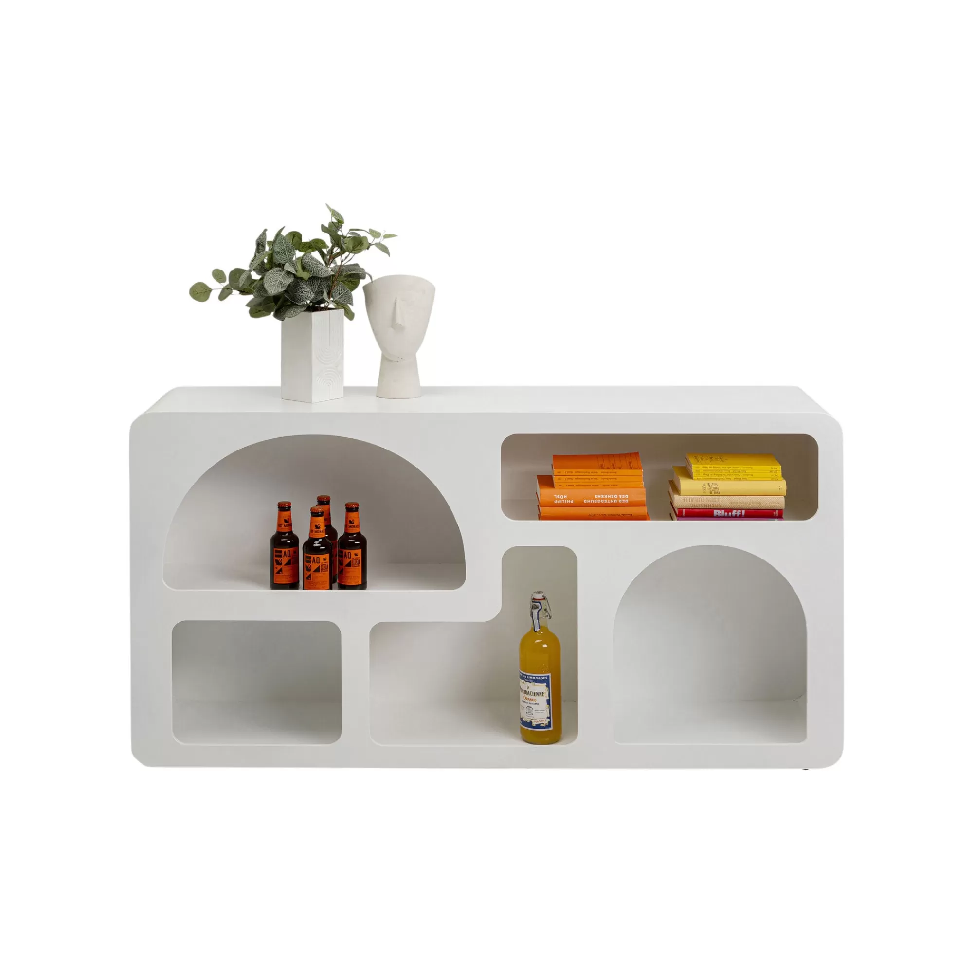 KARE Design Étagère Paco Blanche 75x140cm ^ Étagère Et Bibliothèque