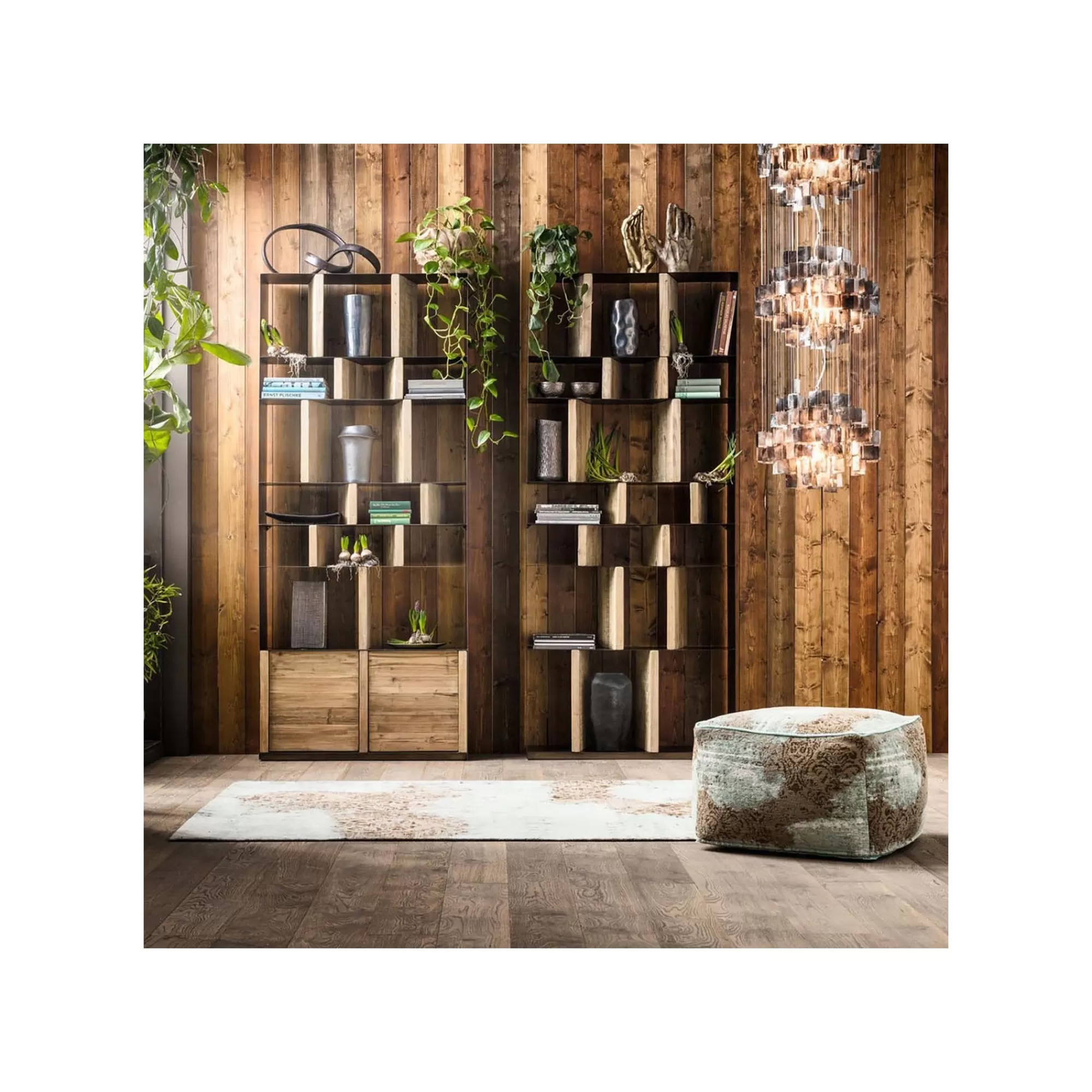 KARE Design Étagère Storm 2 Portes ^ Étagère Et Bibliothèque