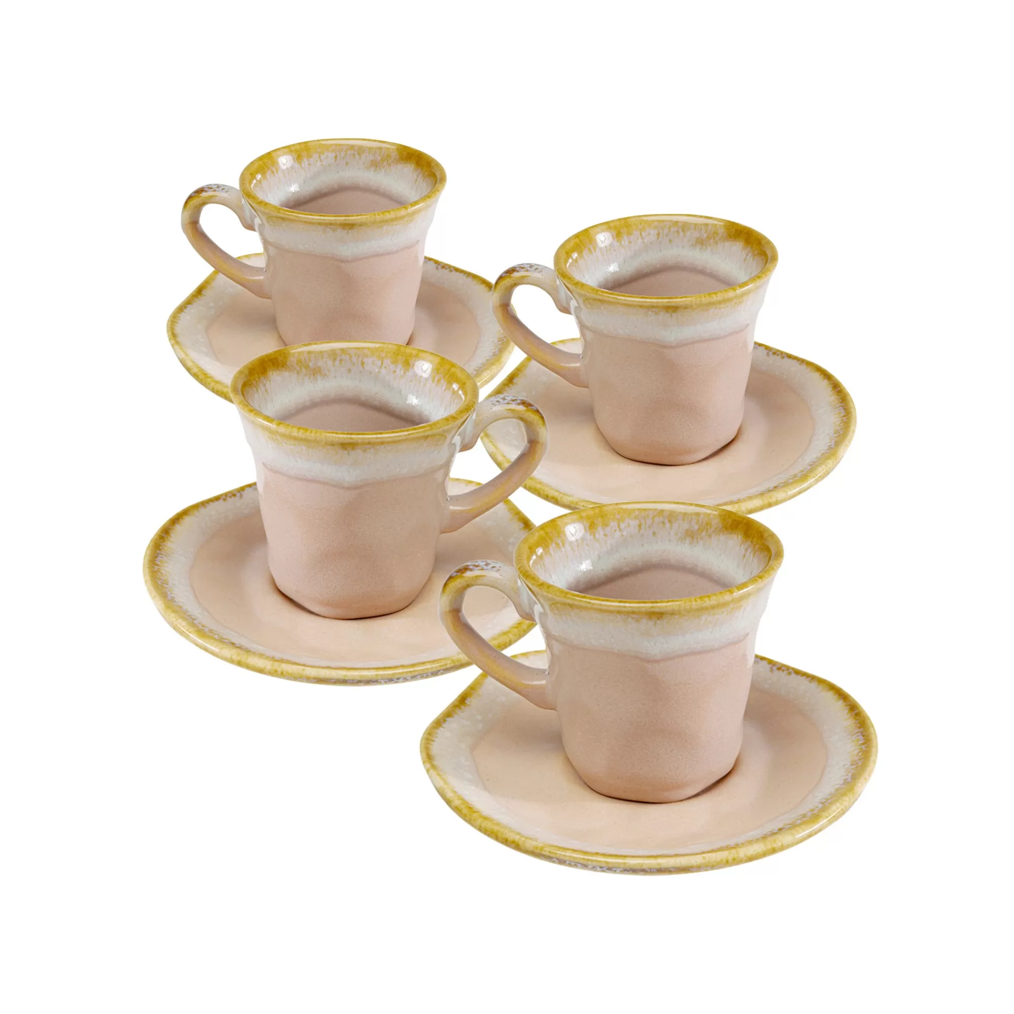 KARE Design Tasses à Café Nala Roses Set De 4 ^ Vaisselle