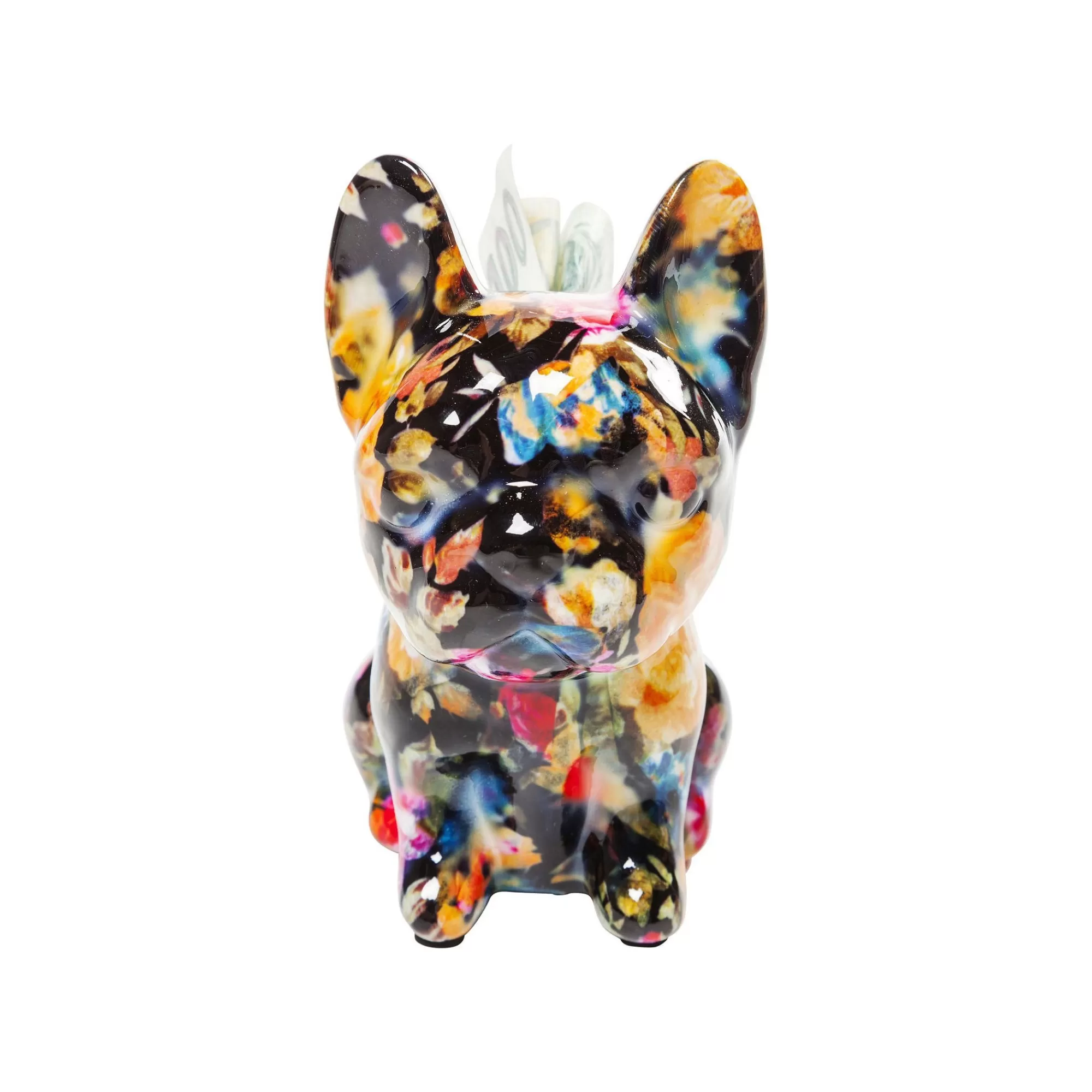 KARE Design Tirelires Dog Fiore 12cm Set De 4 ^ Déco
