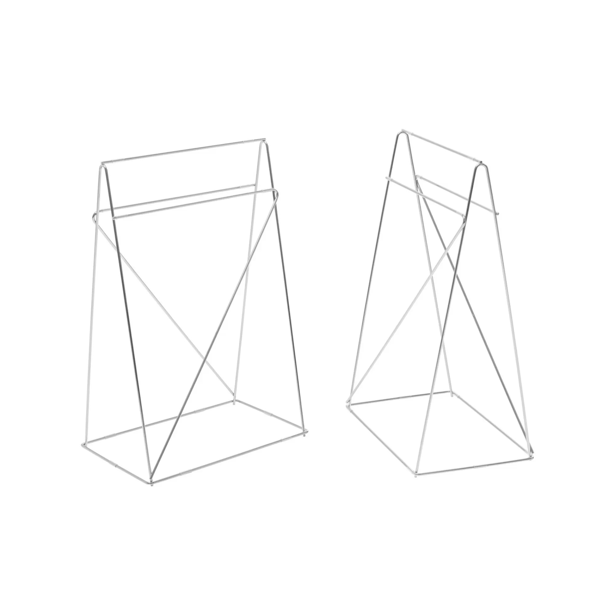 KARE Design Tréteaux De Bureau Polar Chromés Set De 2 ^ Bureau