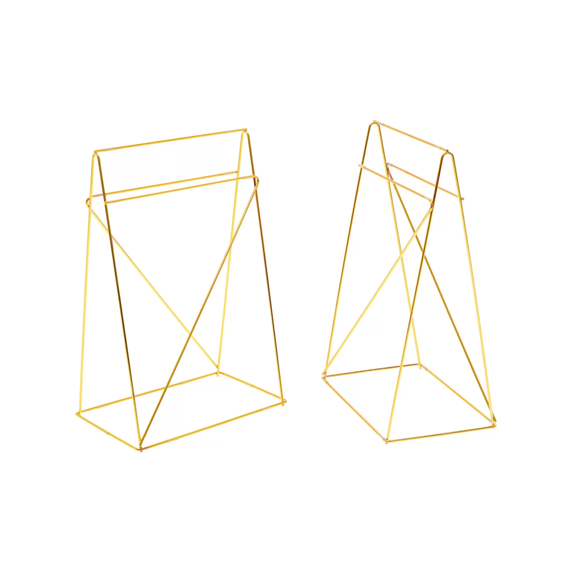 KARE Design Tréteaux De Bureau Polar Dorés Set De 2 ^ Bureau