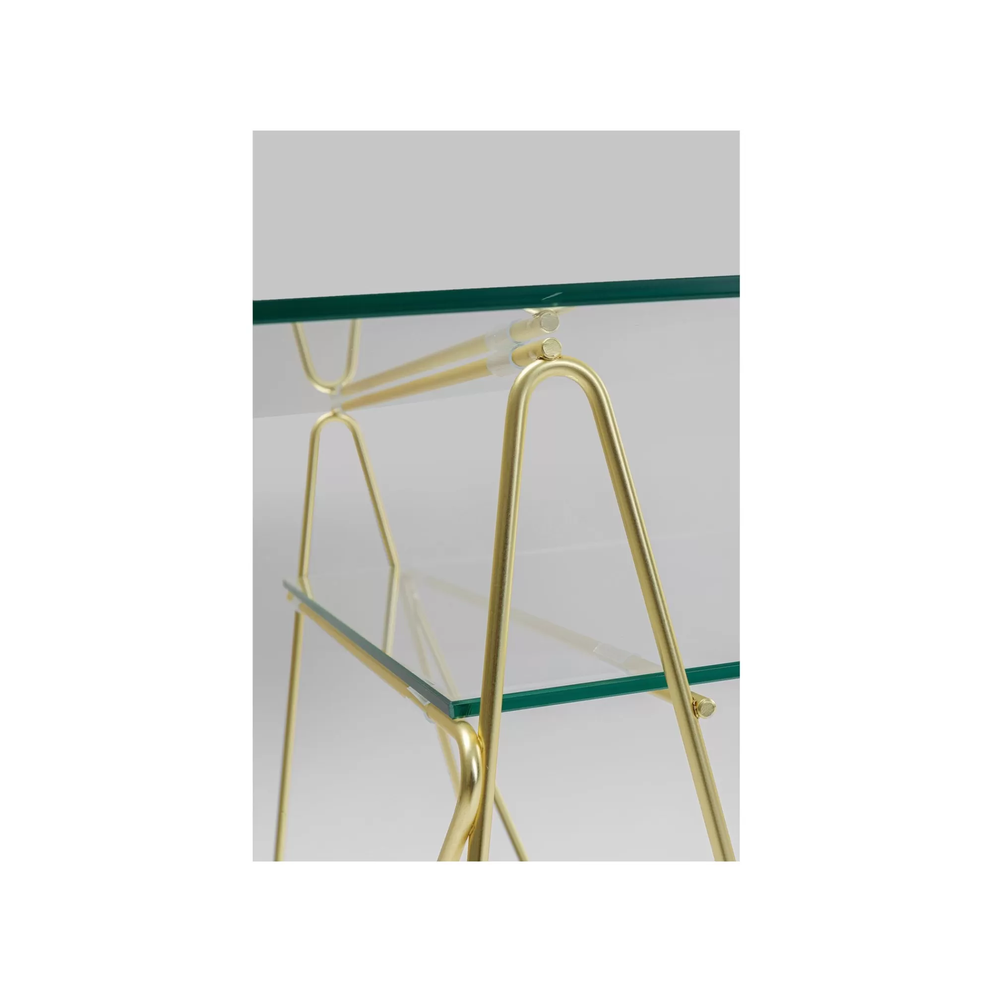 KARE Design Tréteaux De Bureau Polar Dorés Set De 2 ^ Bureau