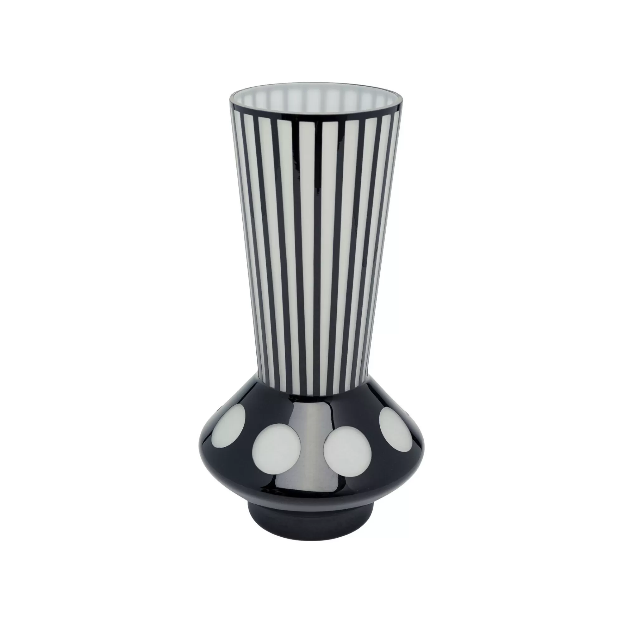 KARE Design Vase Brillar Noir Et Blanc 40cm ^ Vase