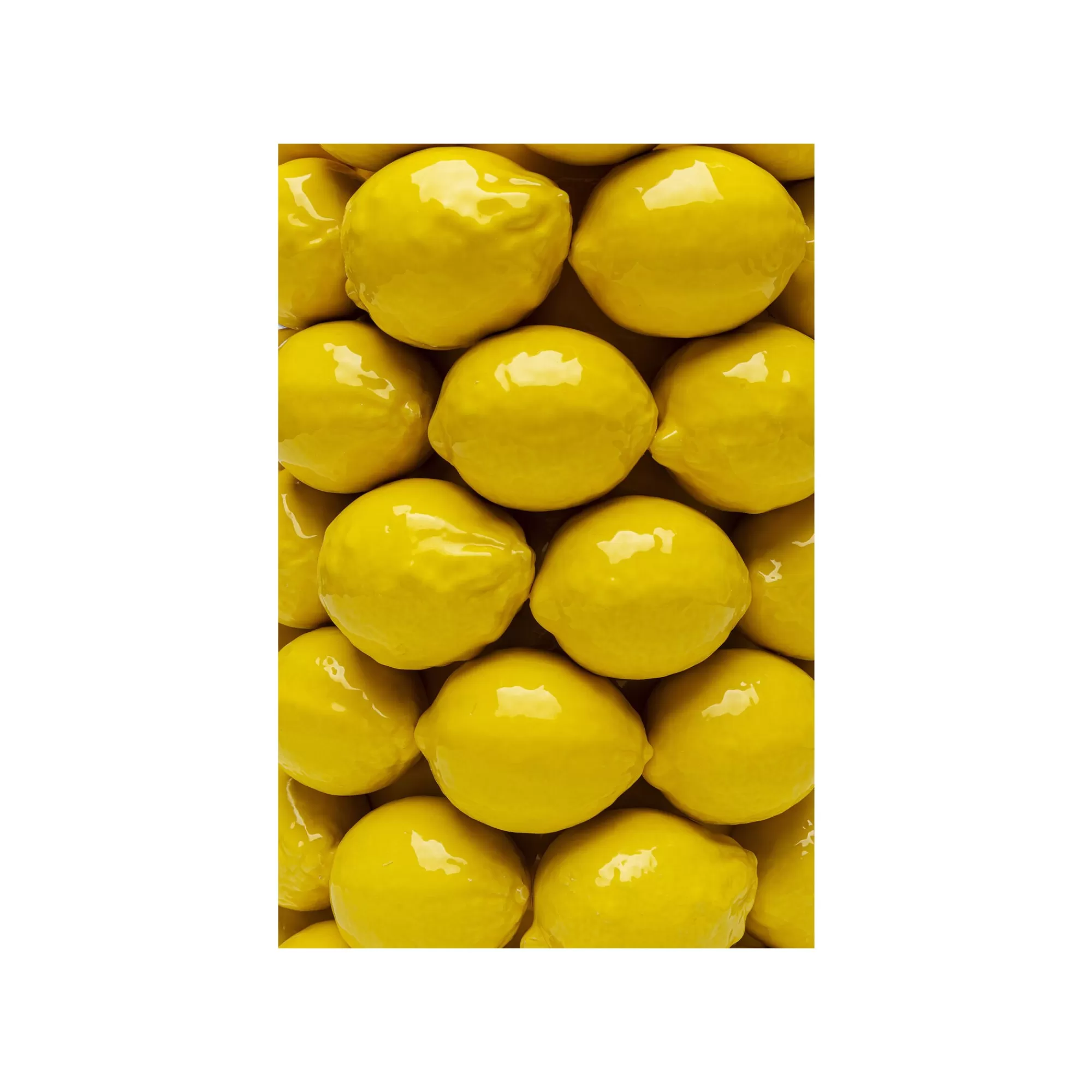 KARE Design Vase Citrons Jaunes 43cm ^ Vase