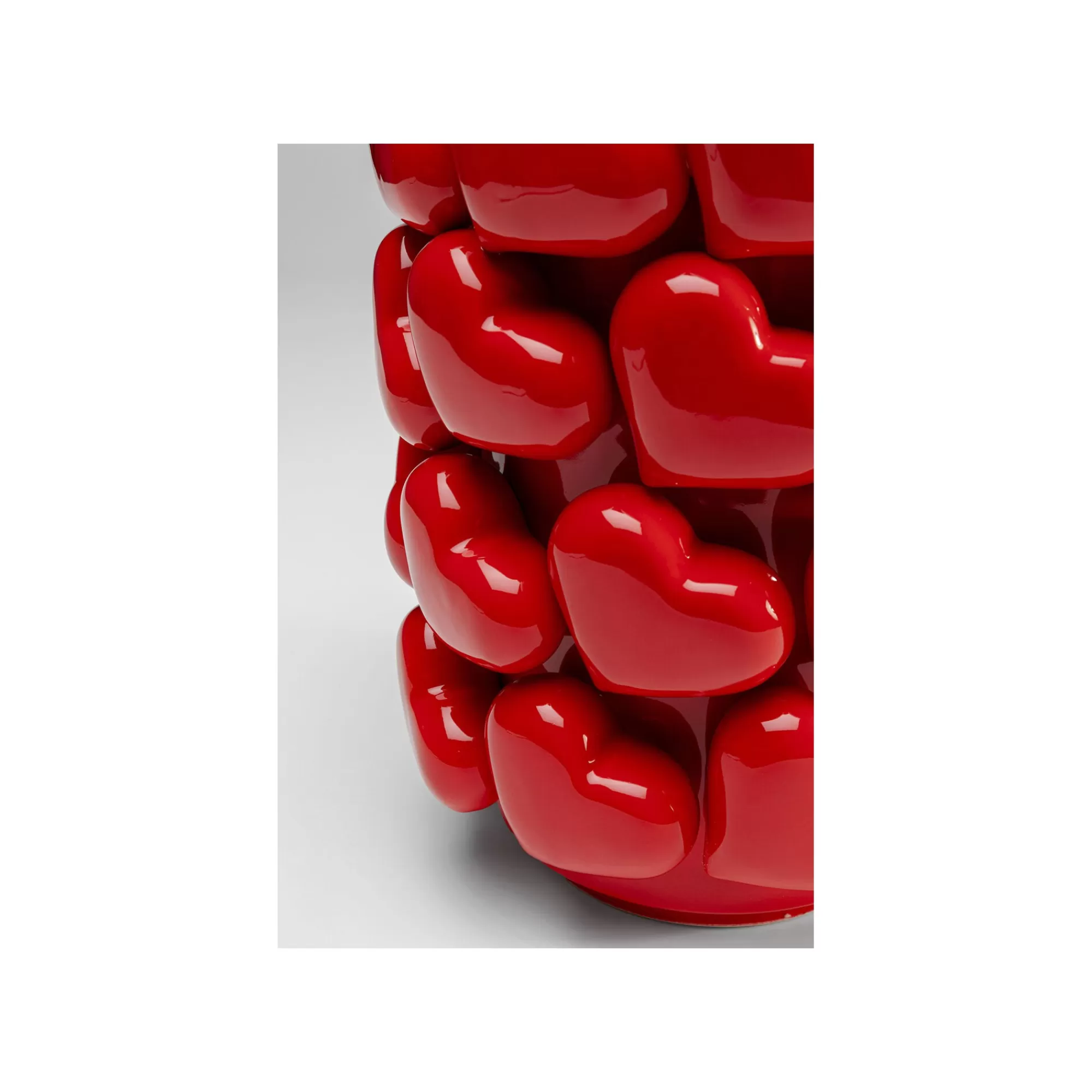 KARE Design Vase Cœurs Rouges ^ Vase