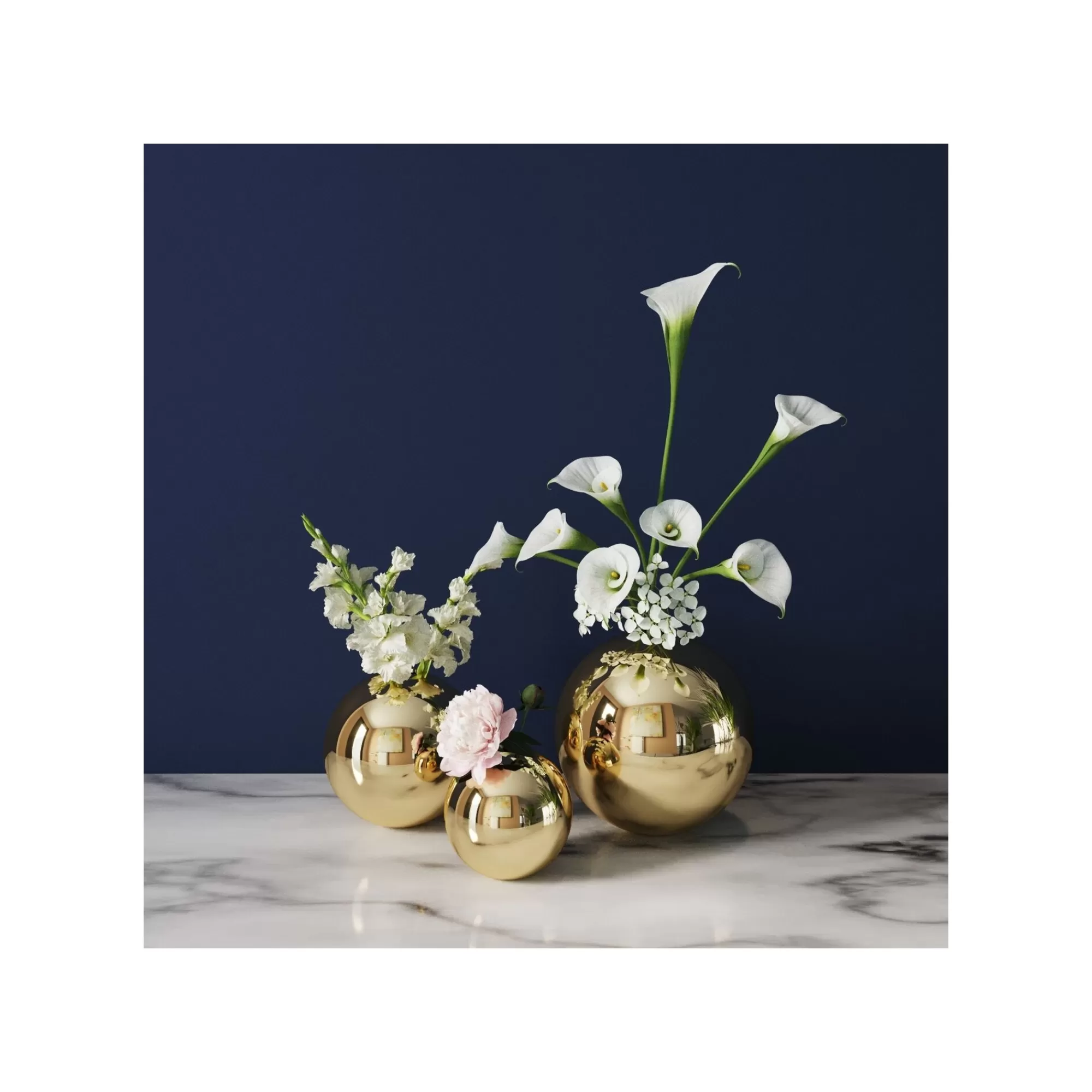 KARE Design Vase Goldy Doré 8cm ^ Vase