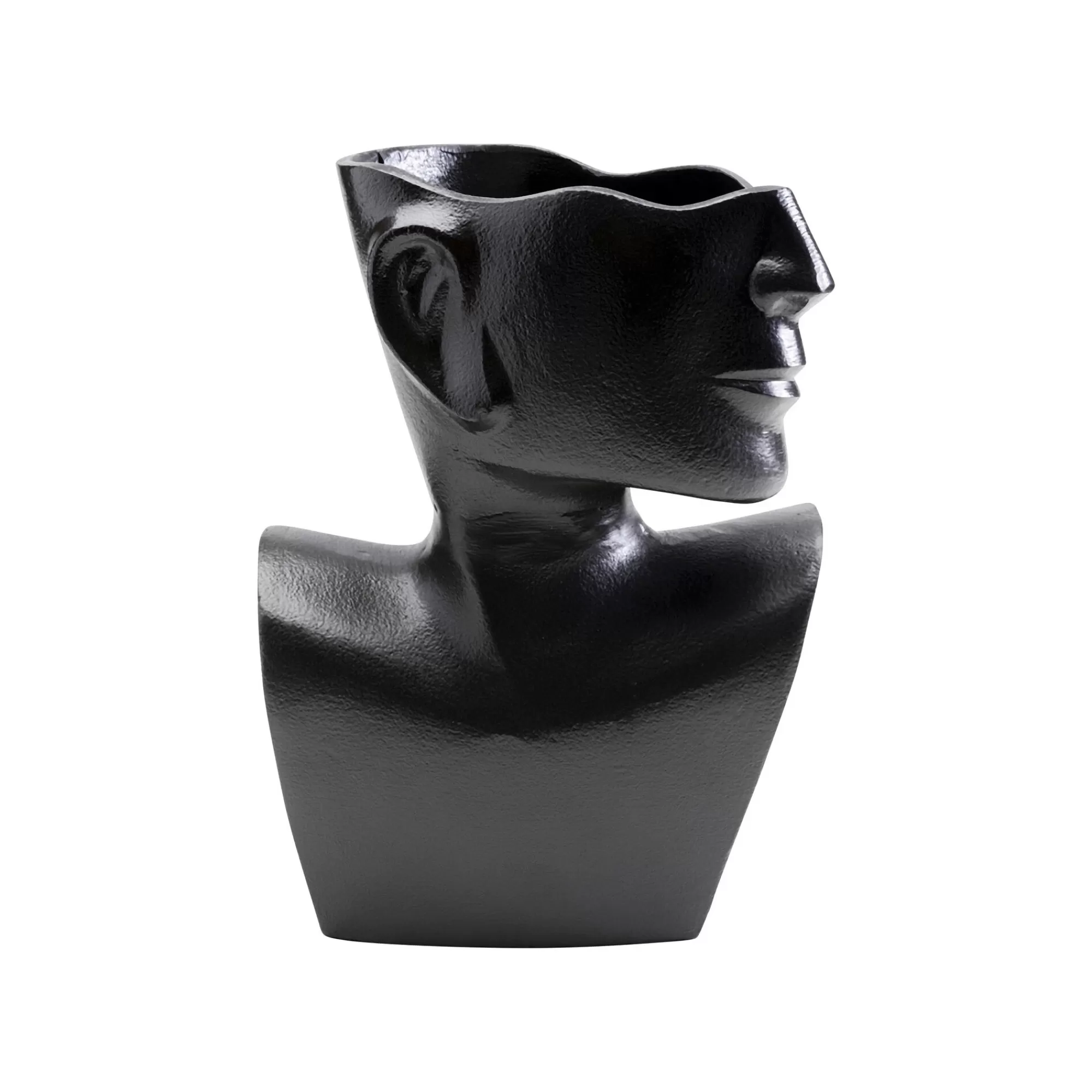 KARE Design Vase Rostro Profil Noir 27cm ^ Vase