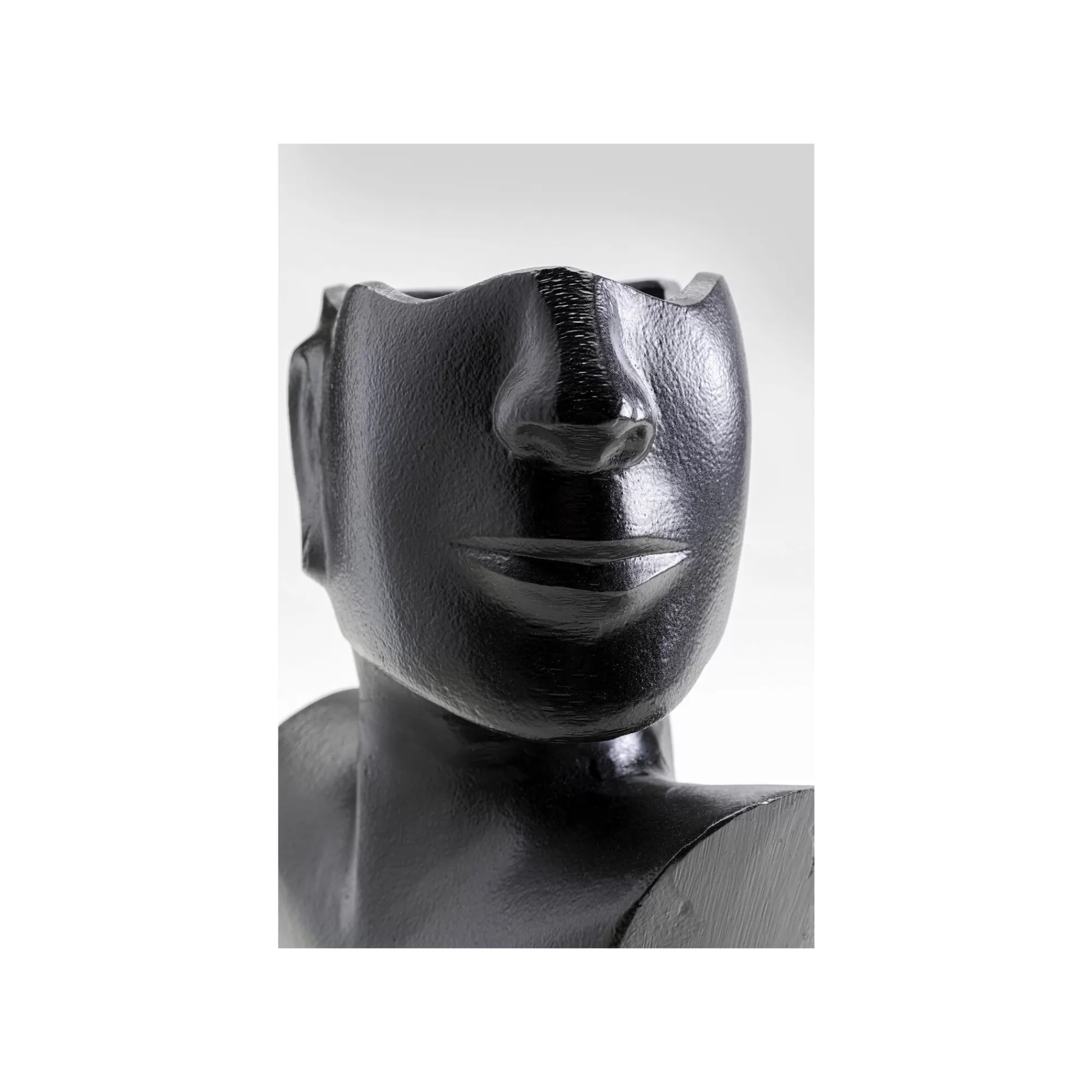 KARE Design Vase Rostro Profil Noir 27cm ^ Vase