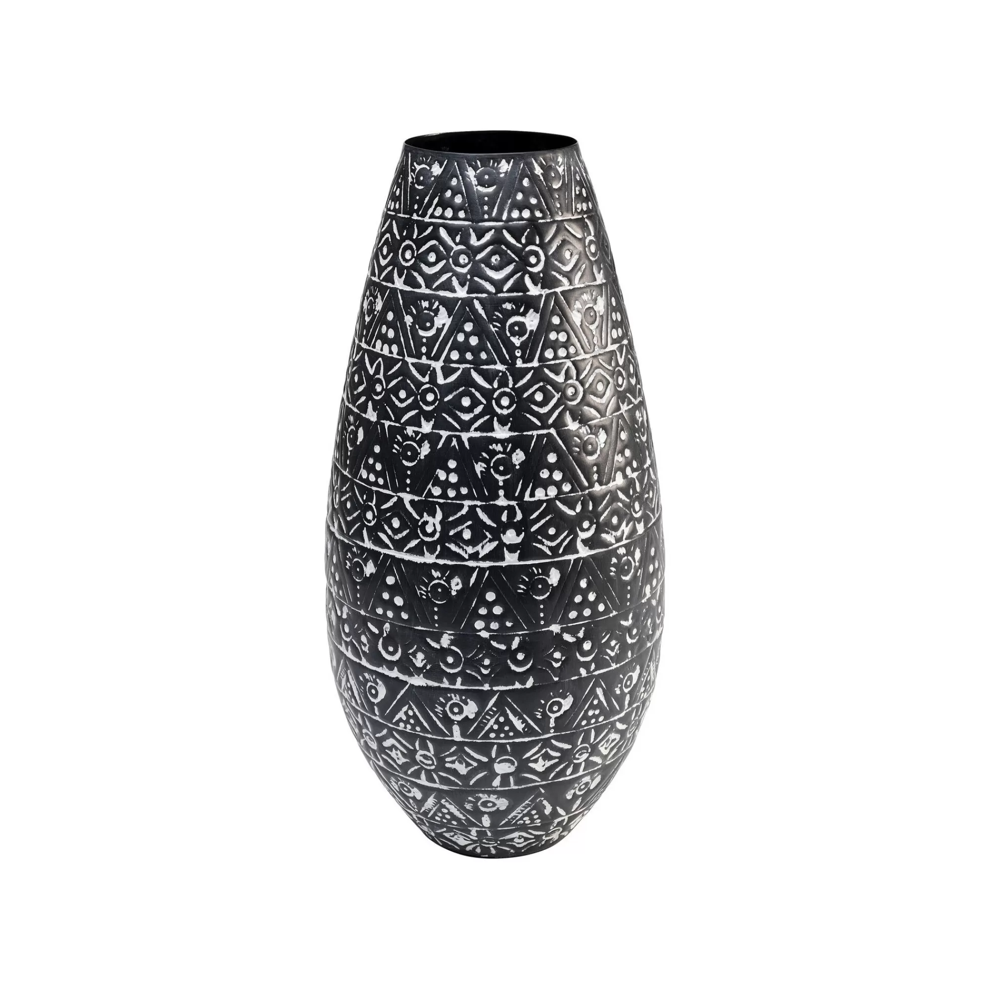 KARE Design Vase Sketch Noir Et Blanc 41cm ^ Vase