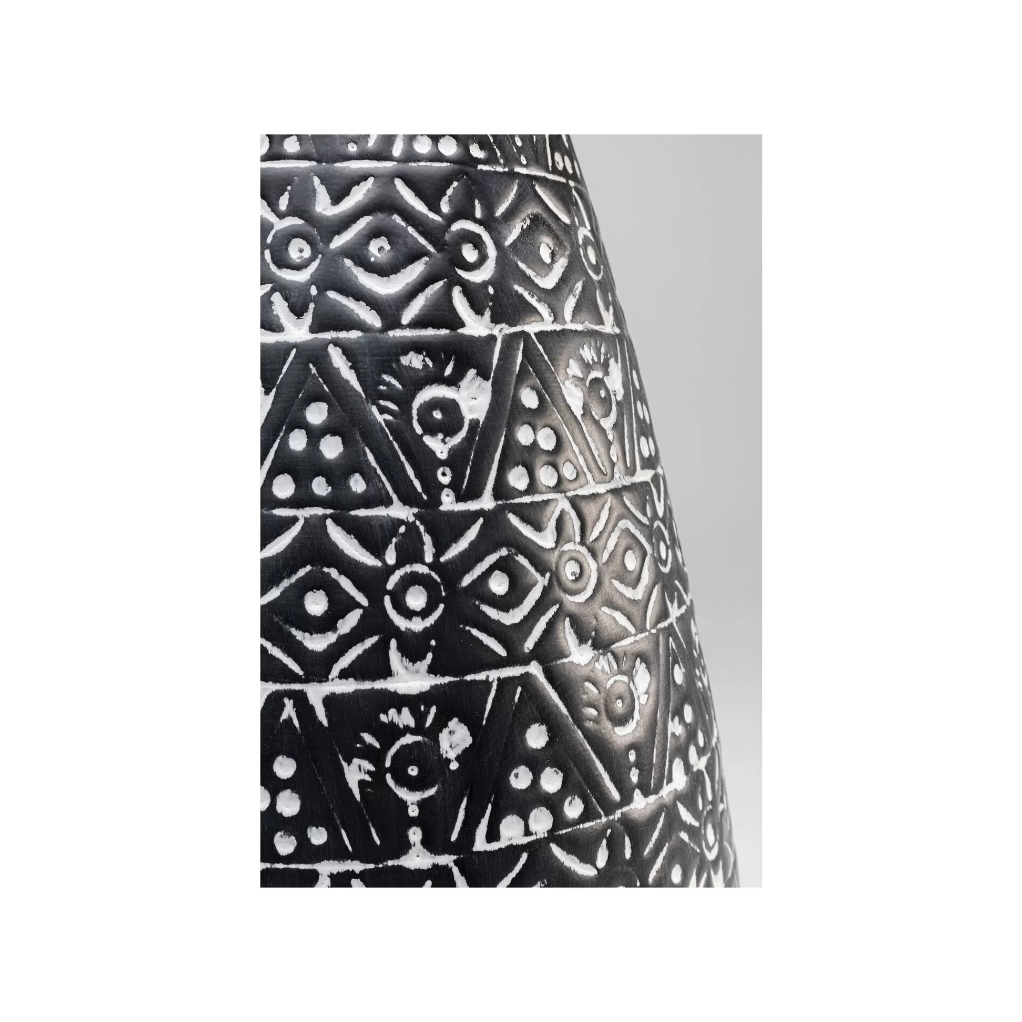 KARE Design Vase Sketch Noir Et Blanc 41cm ^ Vase