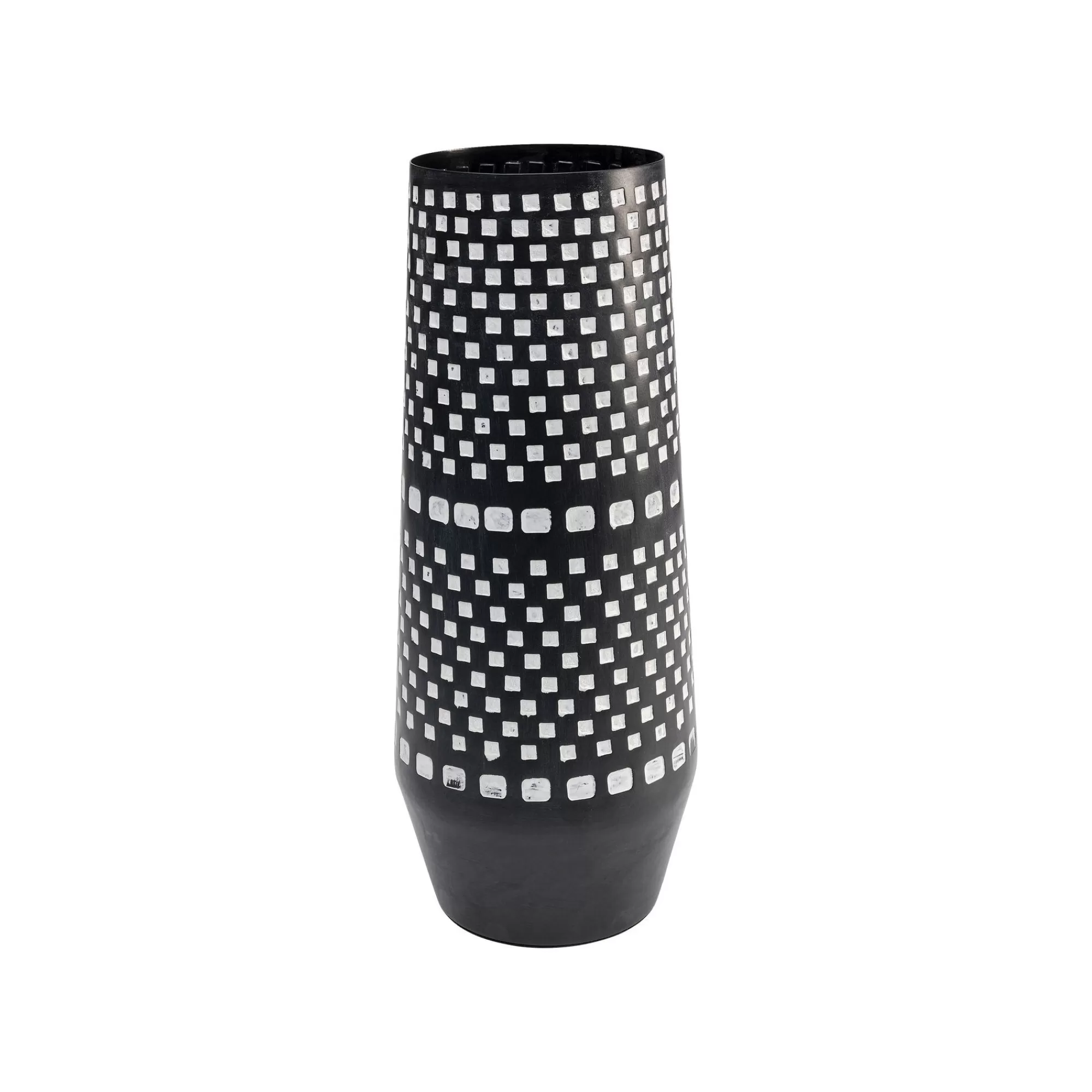 KARE Design Vase Squares Noir Et Blanc 40cm ^ Vase