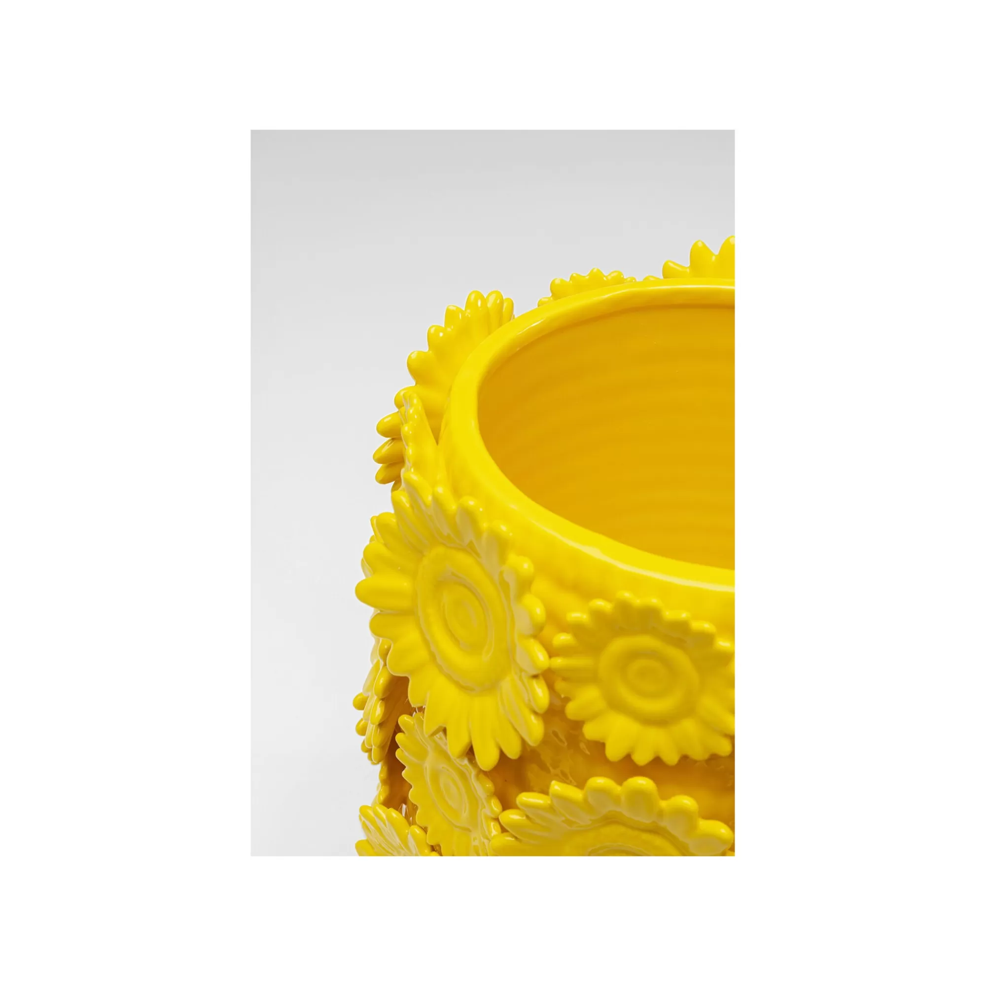 KARE Design Vase Tournesols Jaunes ^ Vase