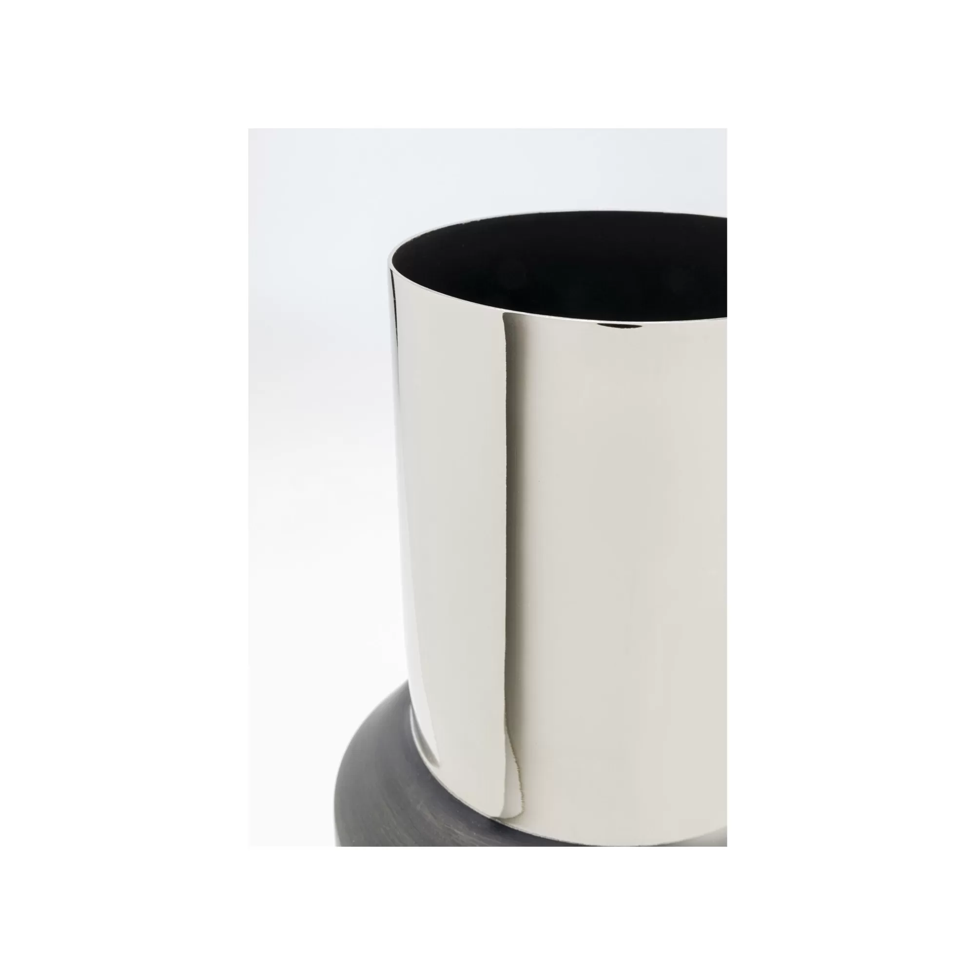 KARE Design Vase Vesuv 51cm Gris Et Argenté ^ Vase