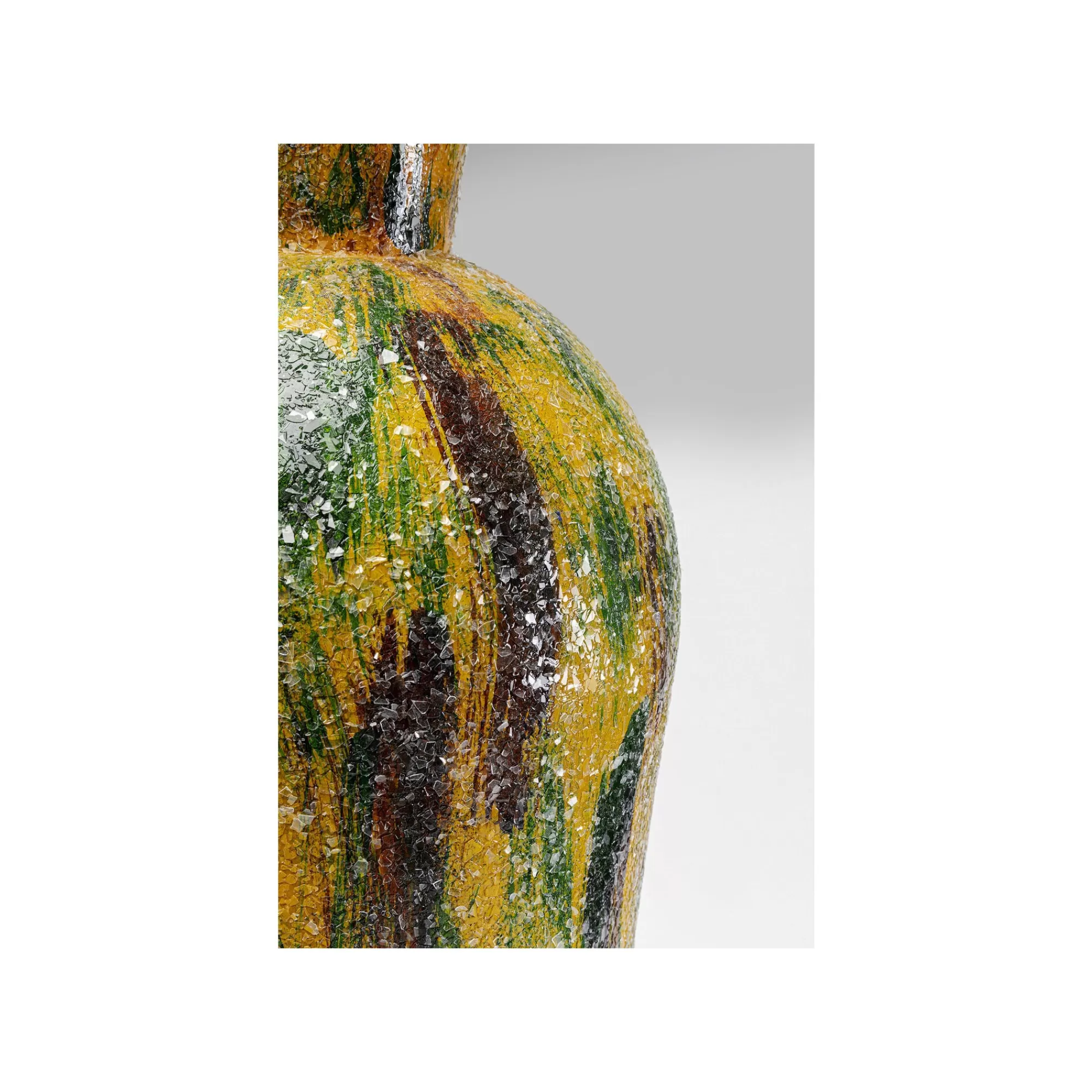 KARE Design Vase Zumba Jaune 77cm ^ Vase