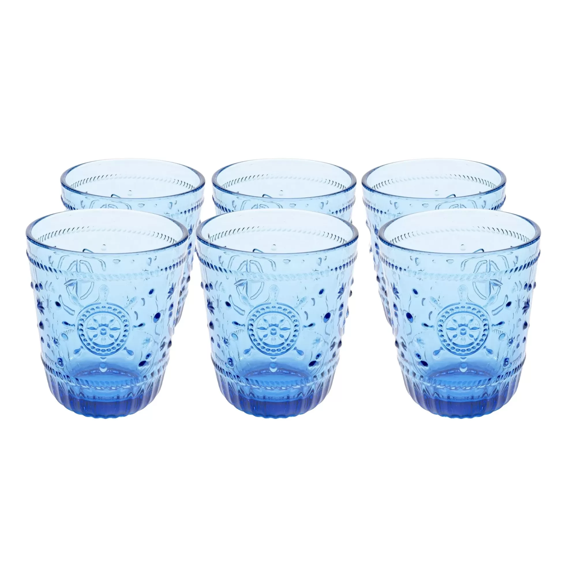 KARE Design Verres à Eau Greece Bleus Set De 6 ^ Vaisselle