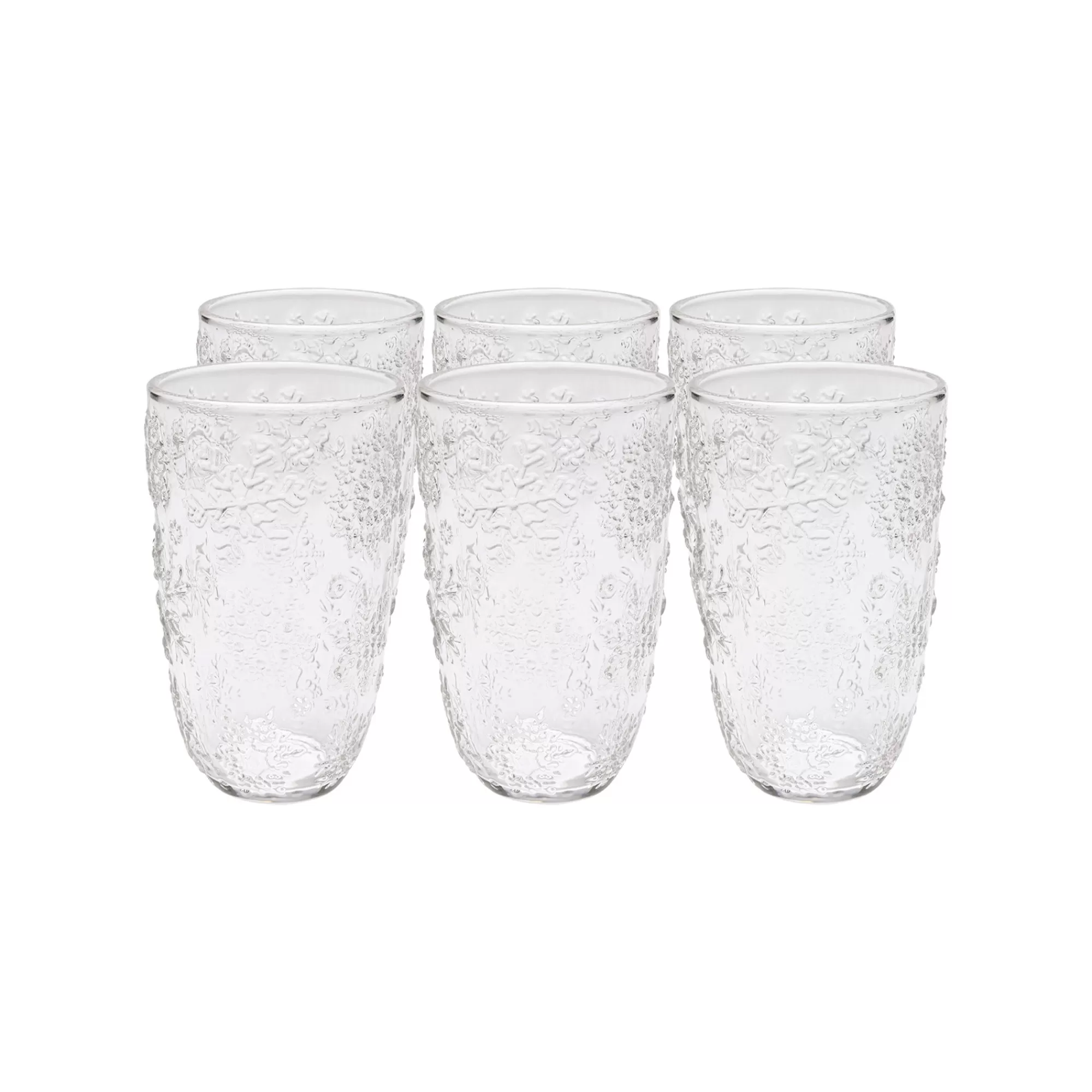 KARE Design Verres à Eau Ice Flowers Set De 6 ^ Vaisselle