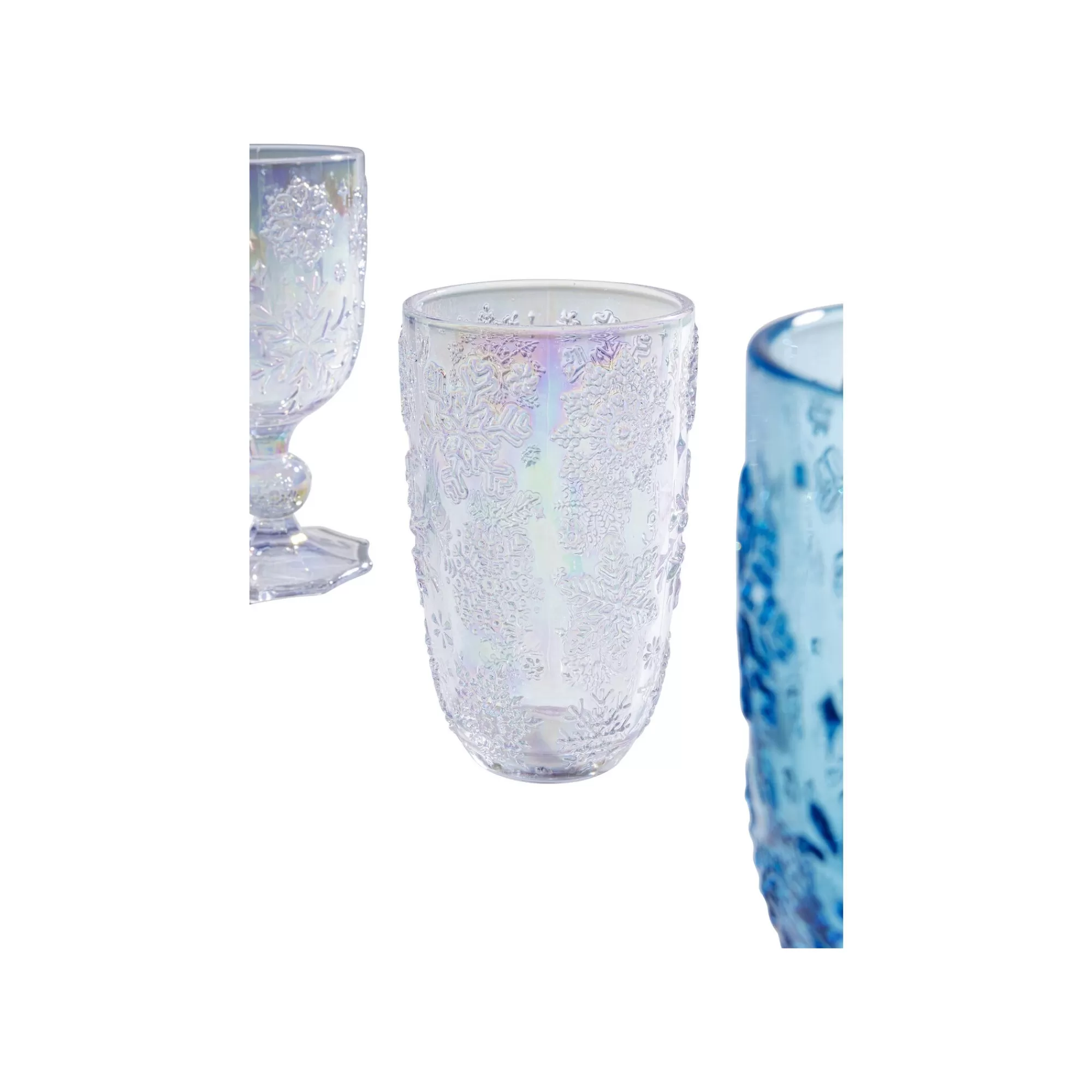 KARE Design Verres à Eau Ice Flowers Violets Set De 6 ^ Vaisselle